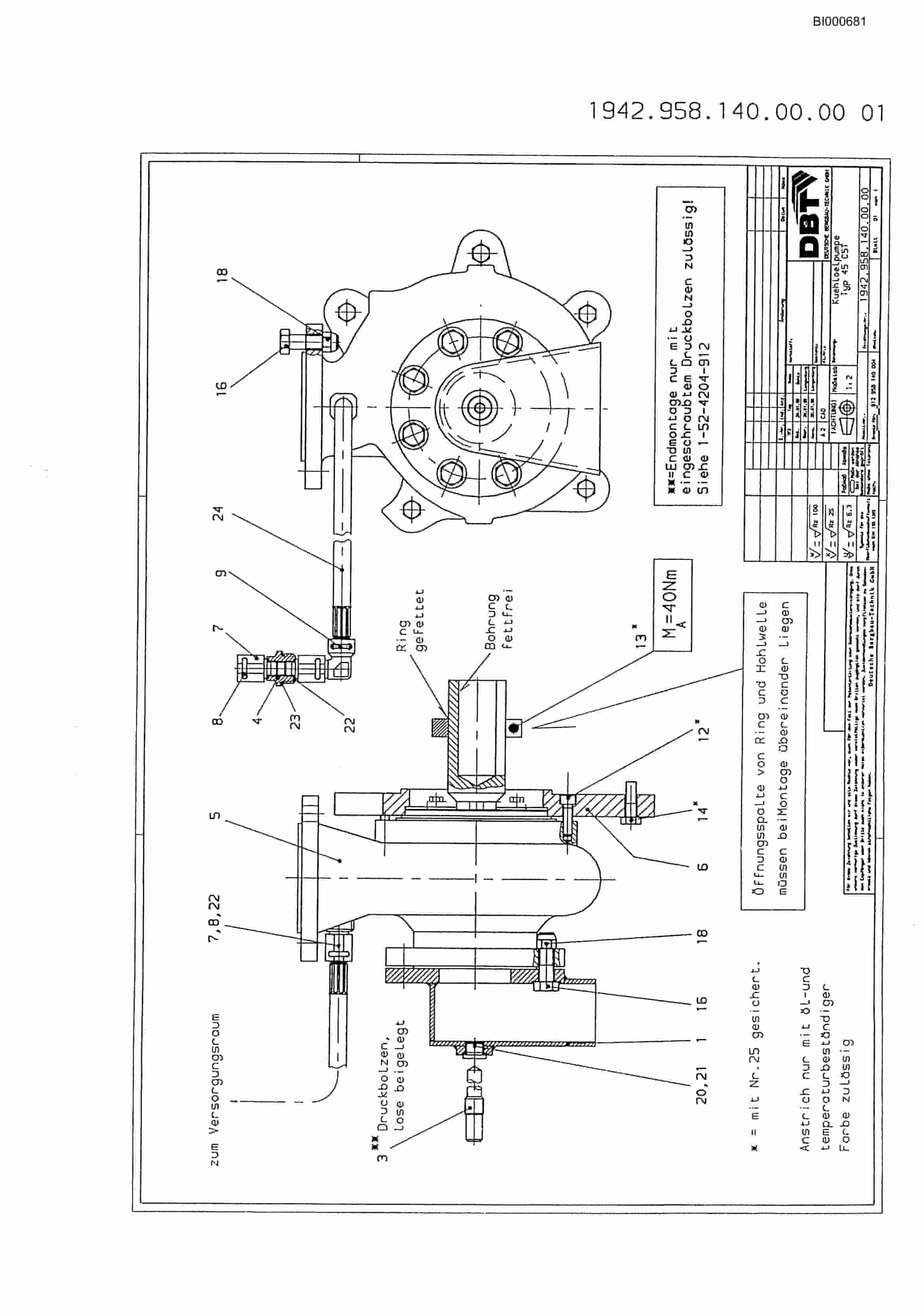 Bucyrus Drummond B5 Face Conveyor Parts Catalog BI000681-2
