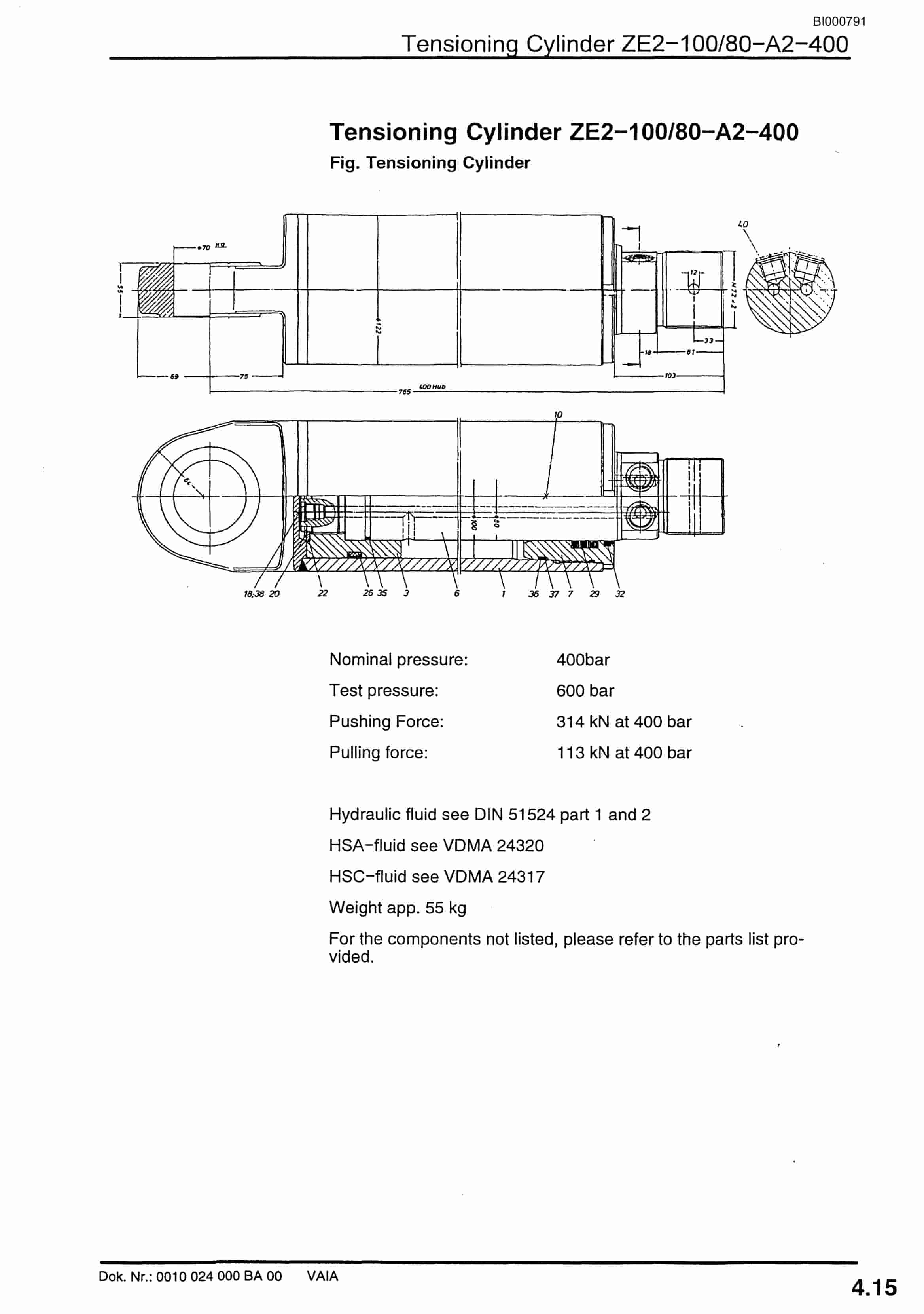 Bucyrus Entry Conveyor PF 4-1332 Technical Manual BI000791-2