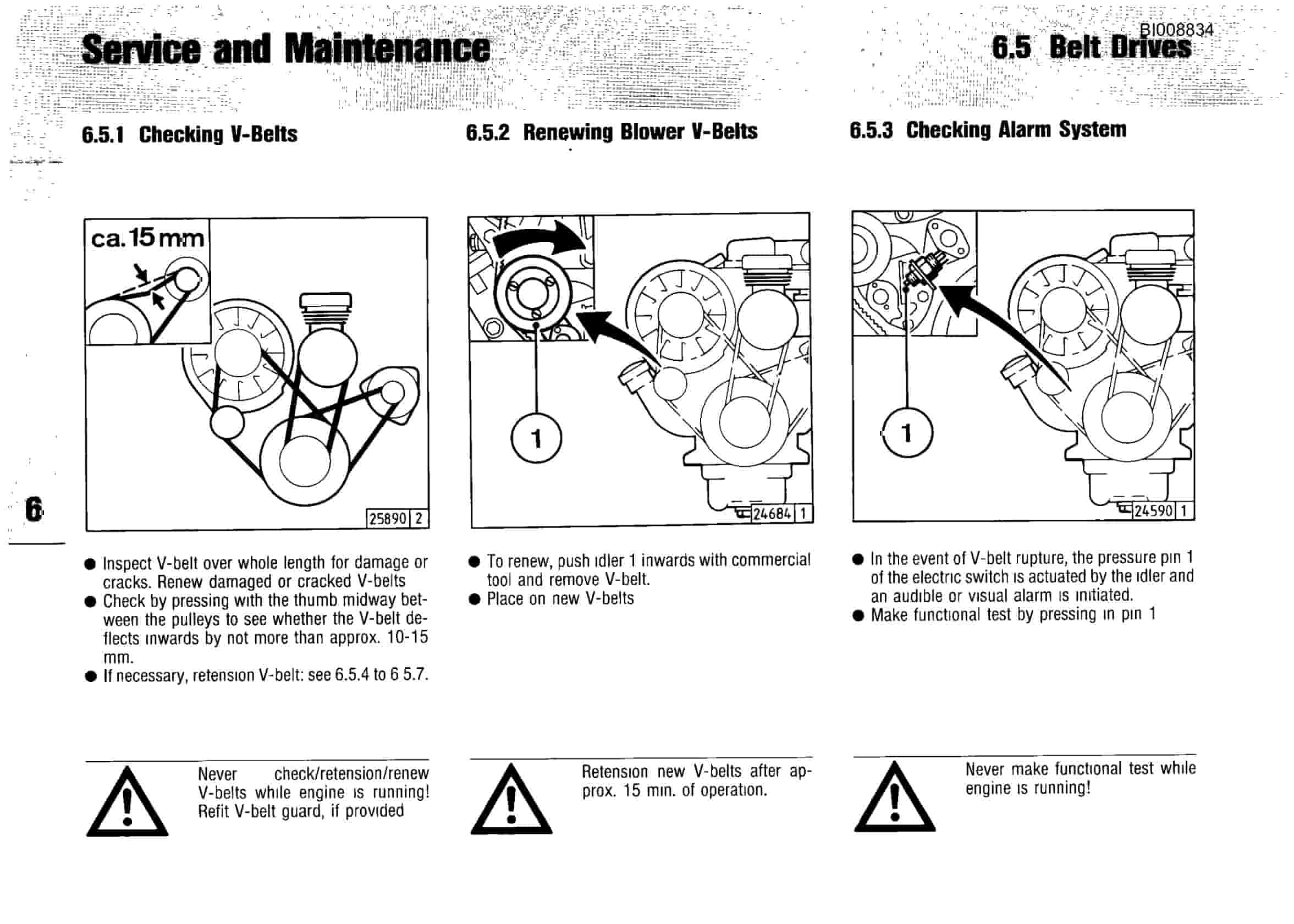 Bucyrus F3-6L 912-W Parts Catalog BI008834-3