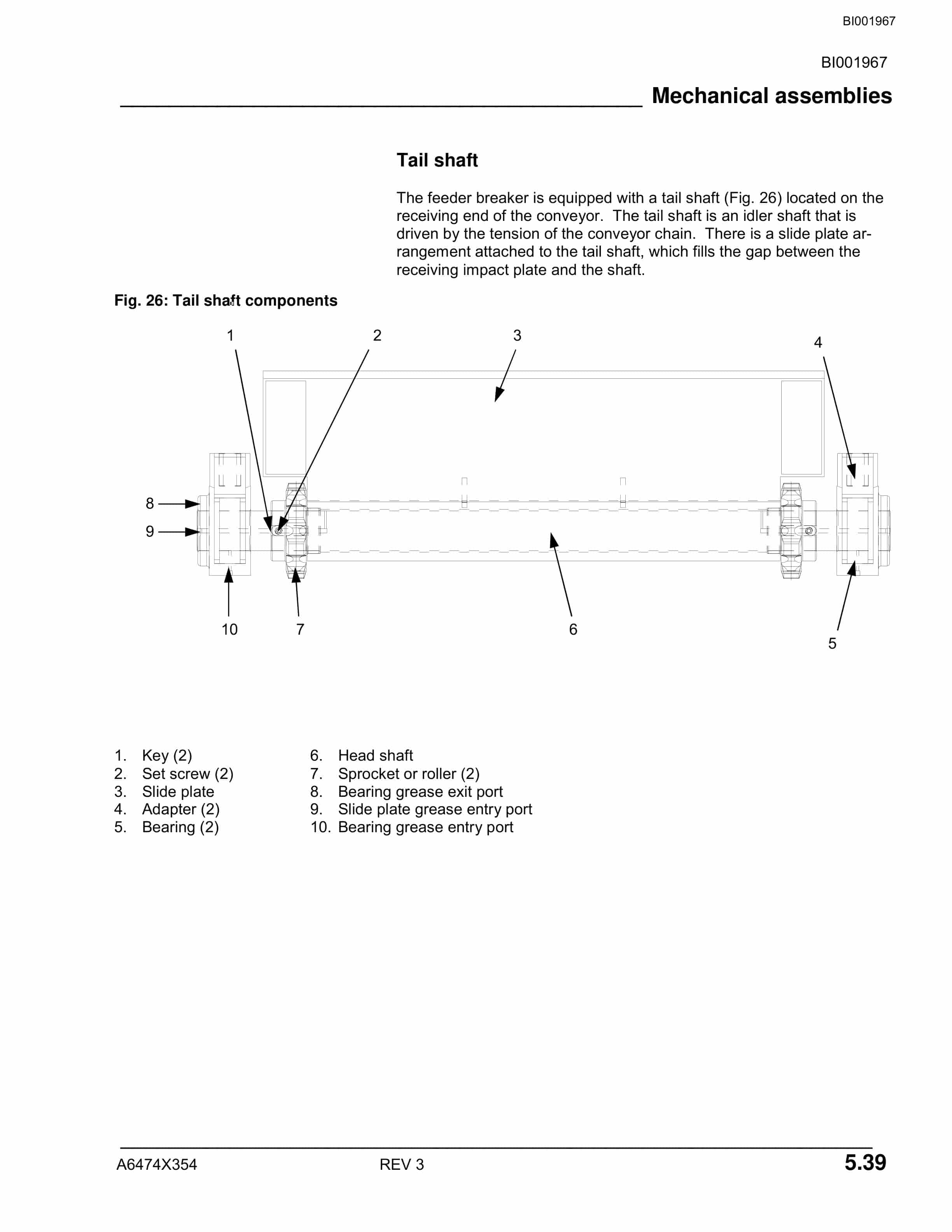 Bucyrus FB140 Feeder Breaker Technical Manual BI001967-2