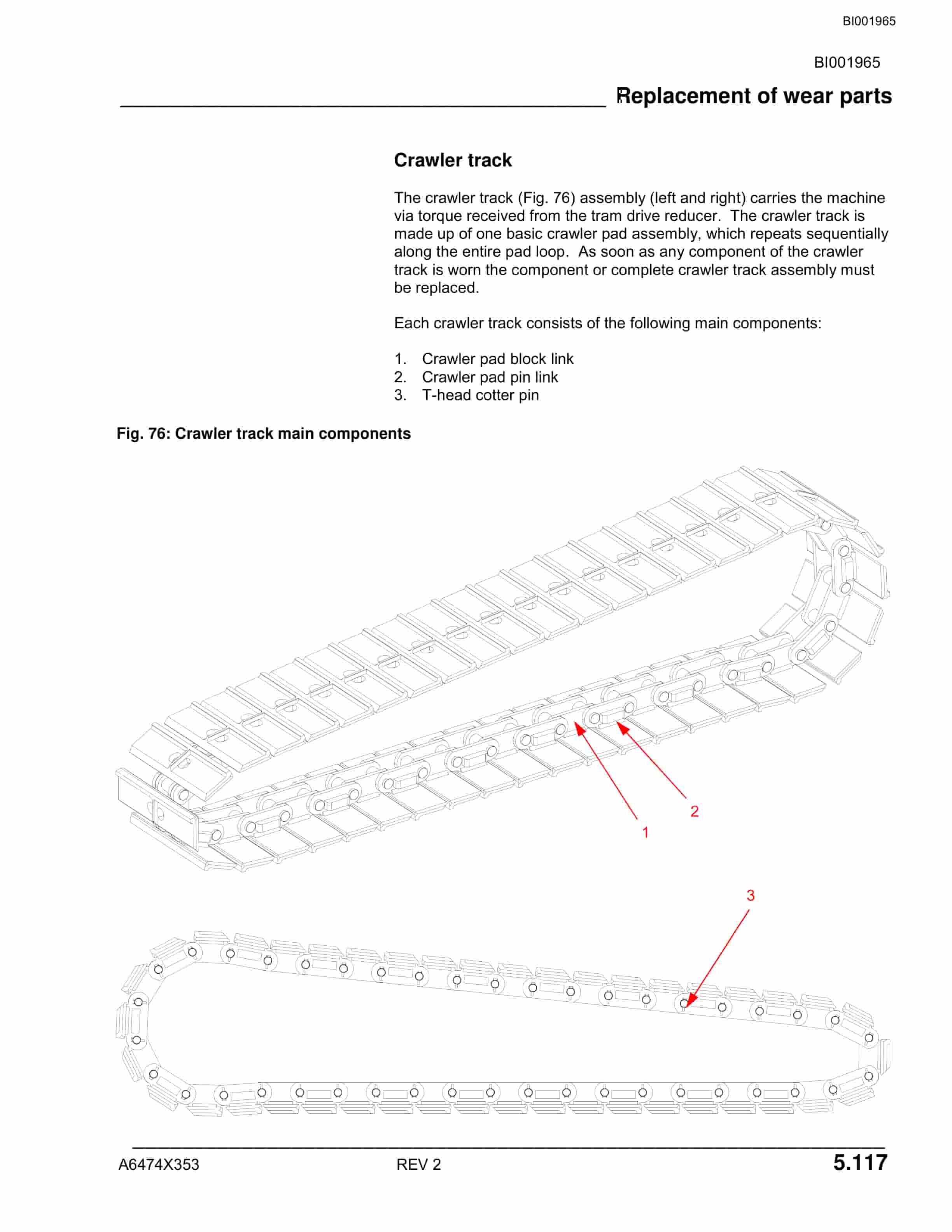 Bucyrus FB140 Technical Manual BI001965-3