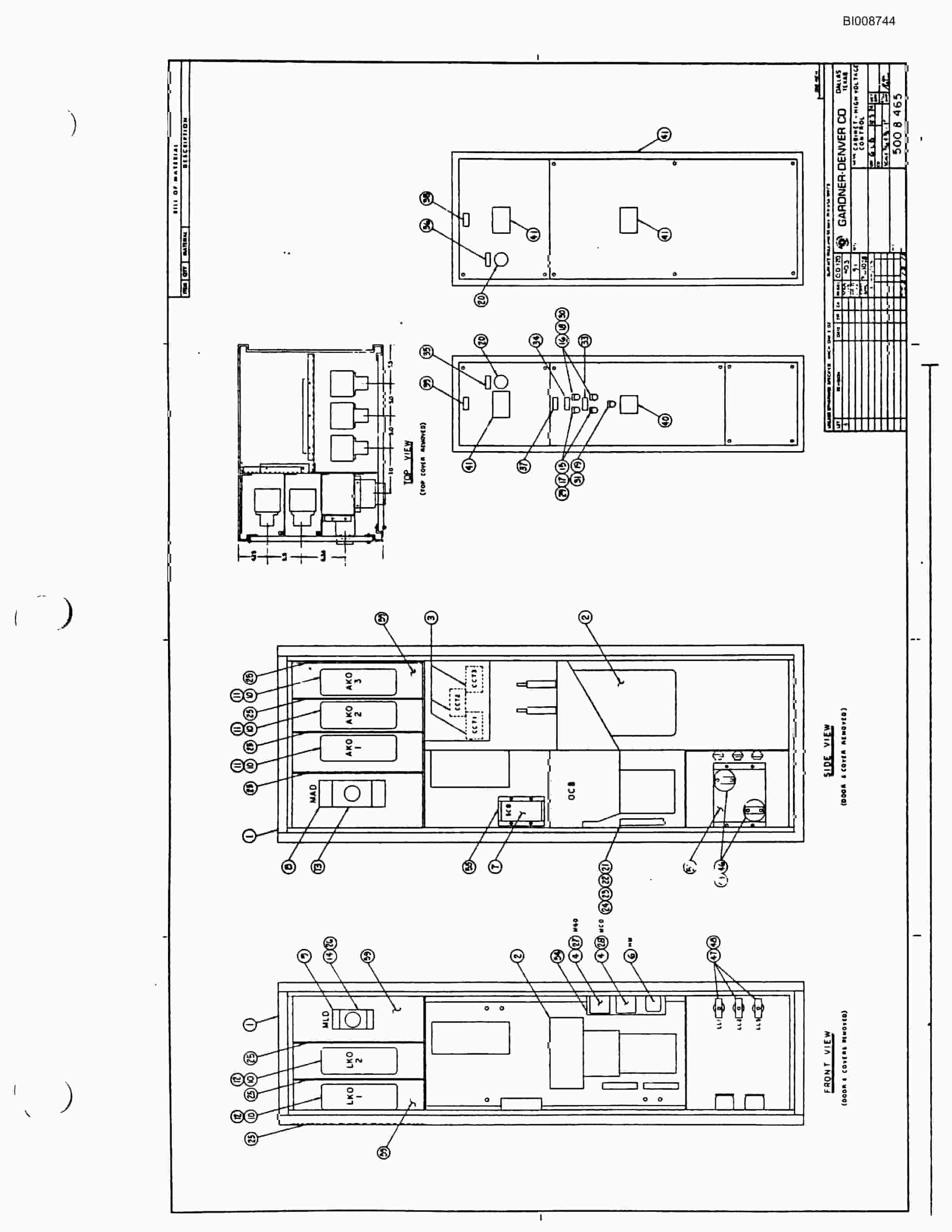 Bucyrus GD-120 Blasthole Drill Technical Manual BI008744-2
