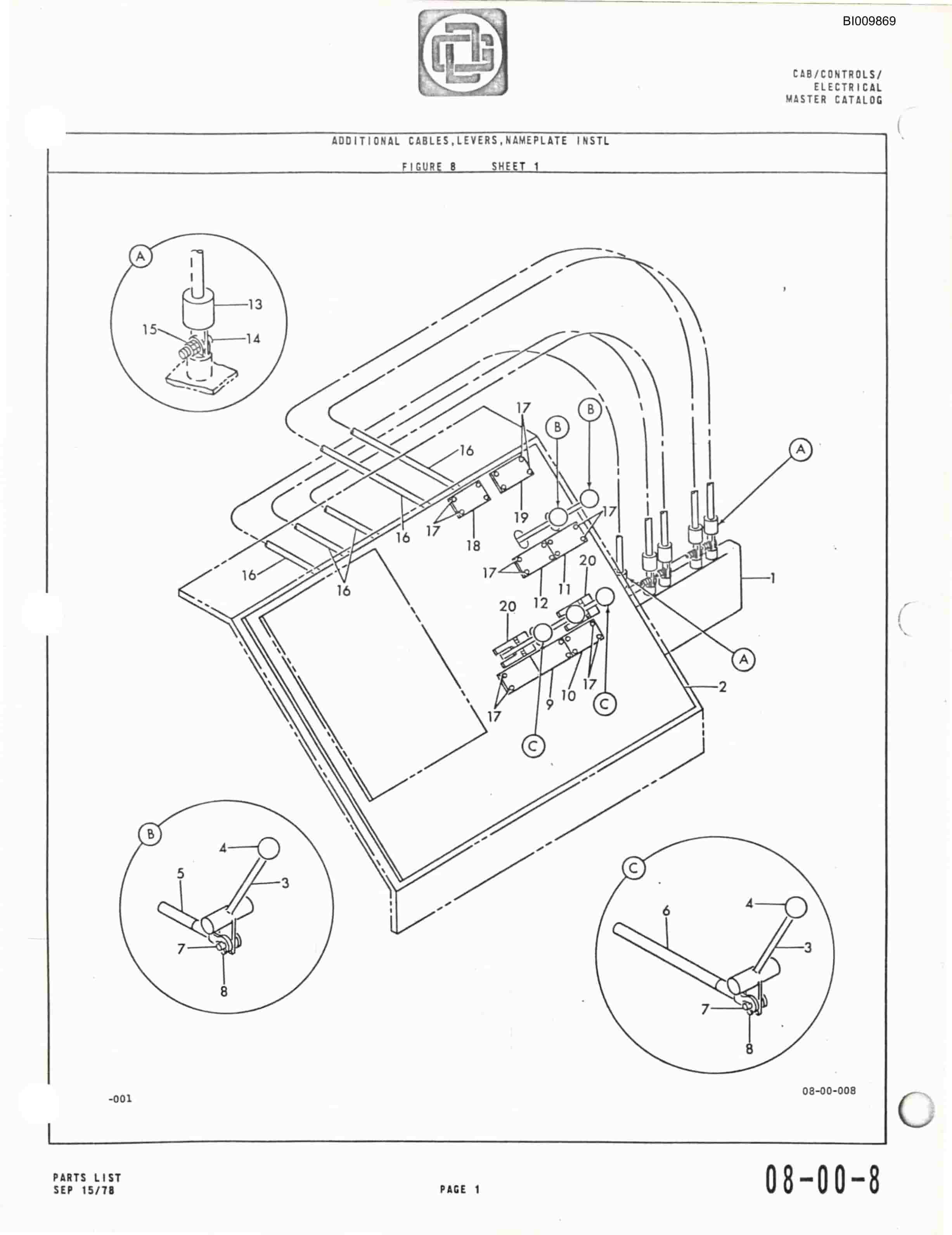 Bucyrus GD25C Parts Catalog BI009869-3