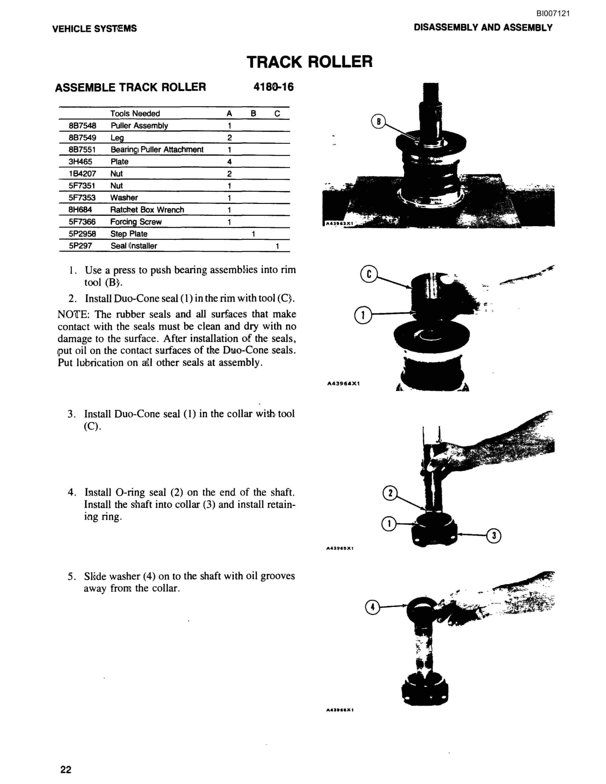 Bucyrus GD25C Rotary Blasthole Drill Parts Catalog BI007121-5