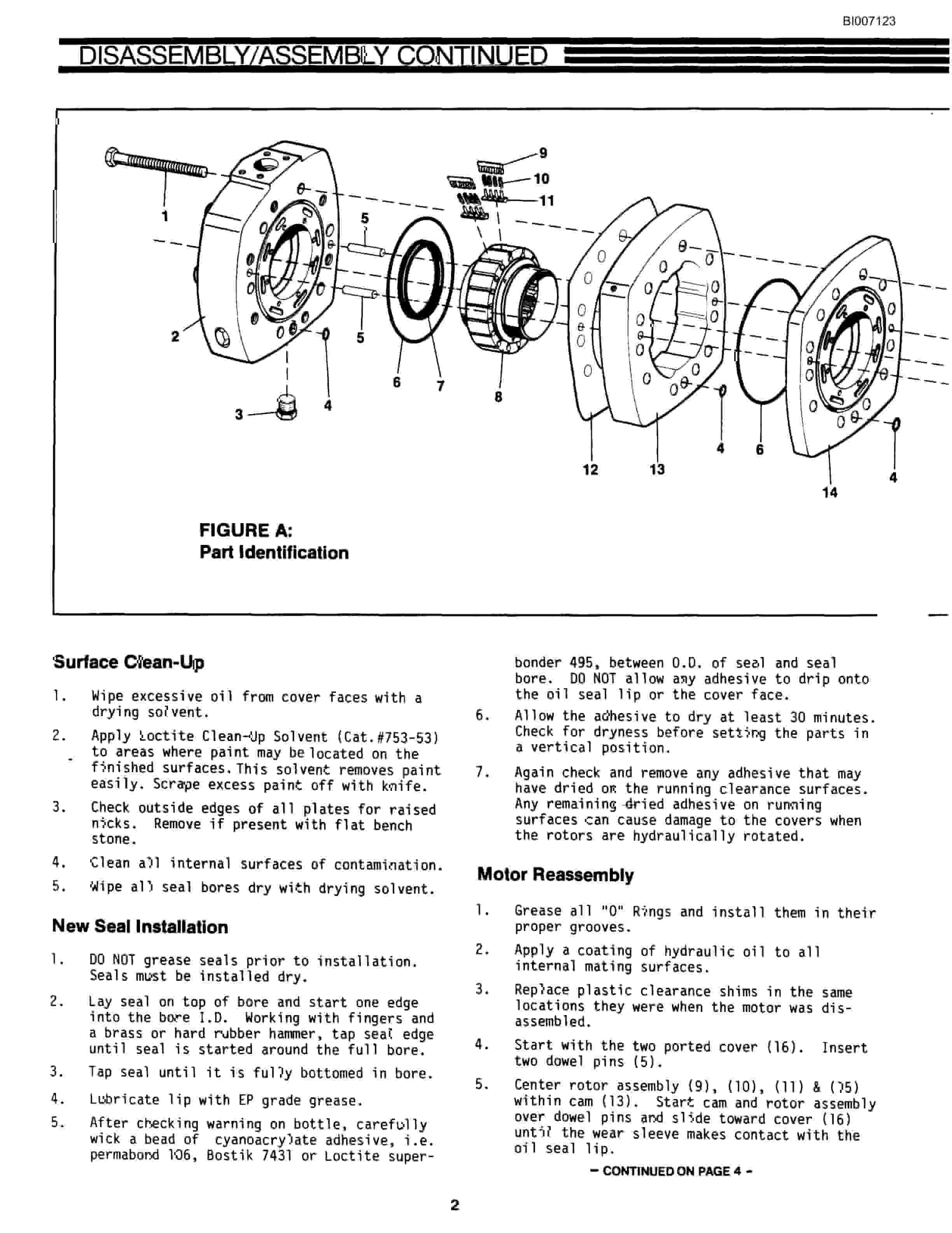 Bucyrus GD25C Rotary Blasthole Drill Parts Catalog BI007123-3