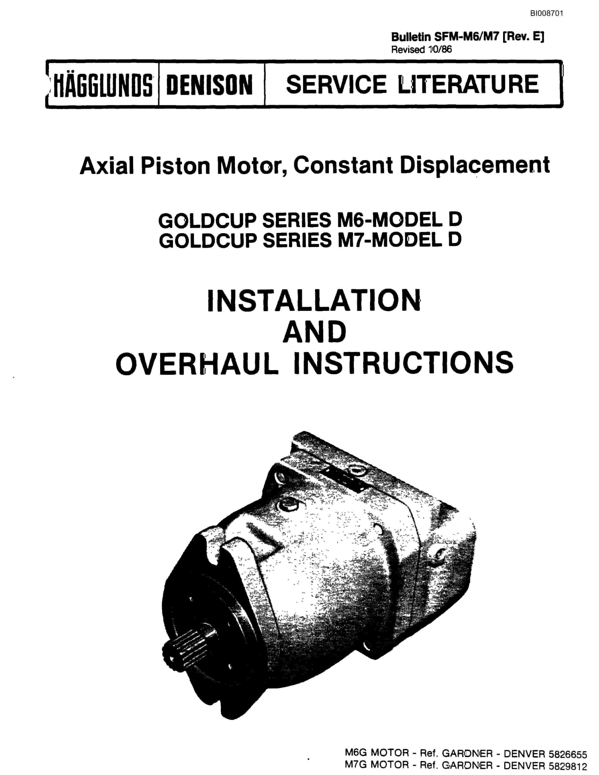 Bucyrus GD25C Rotary Blasthole Drill Parts Catalog BI008701-4