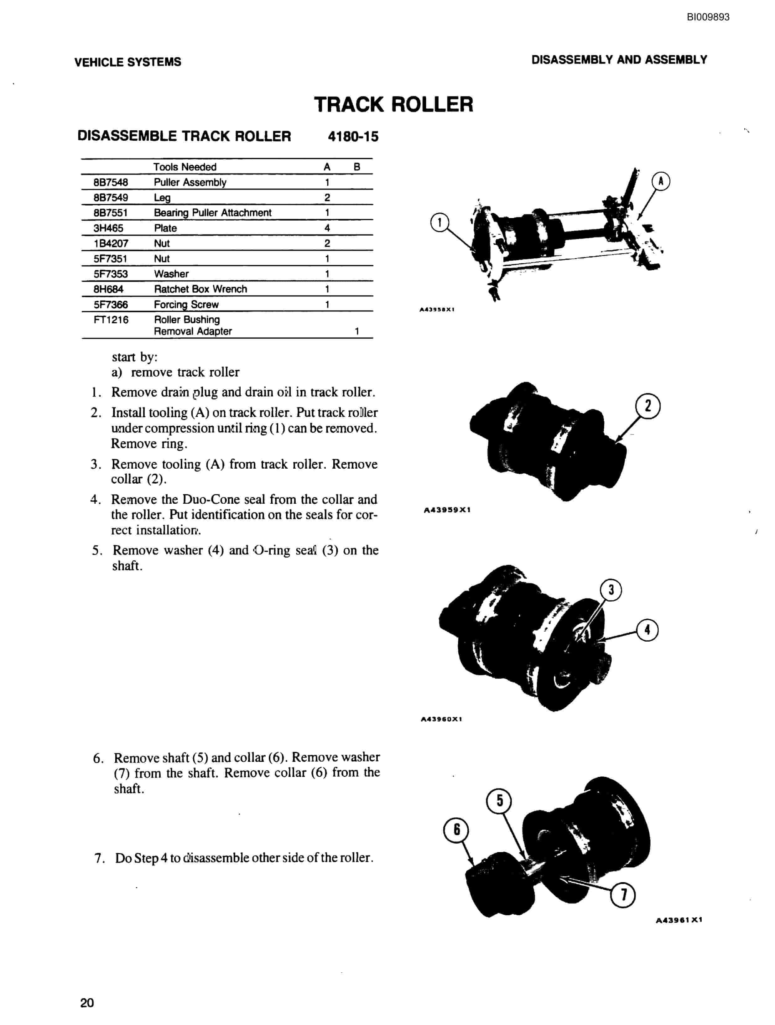 Bucyrus GD25C Rotary Blasthole Drill Parts Catalog BI009893-5