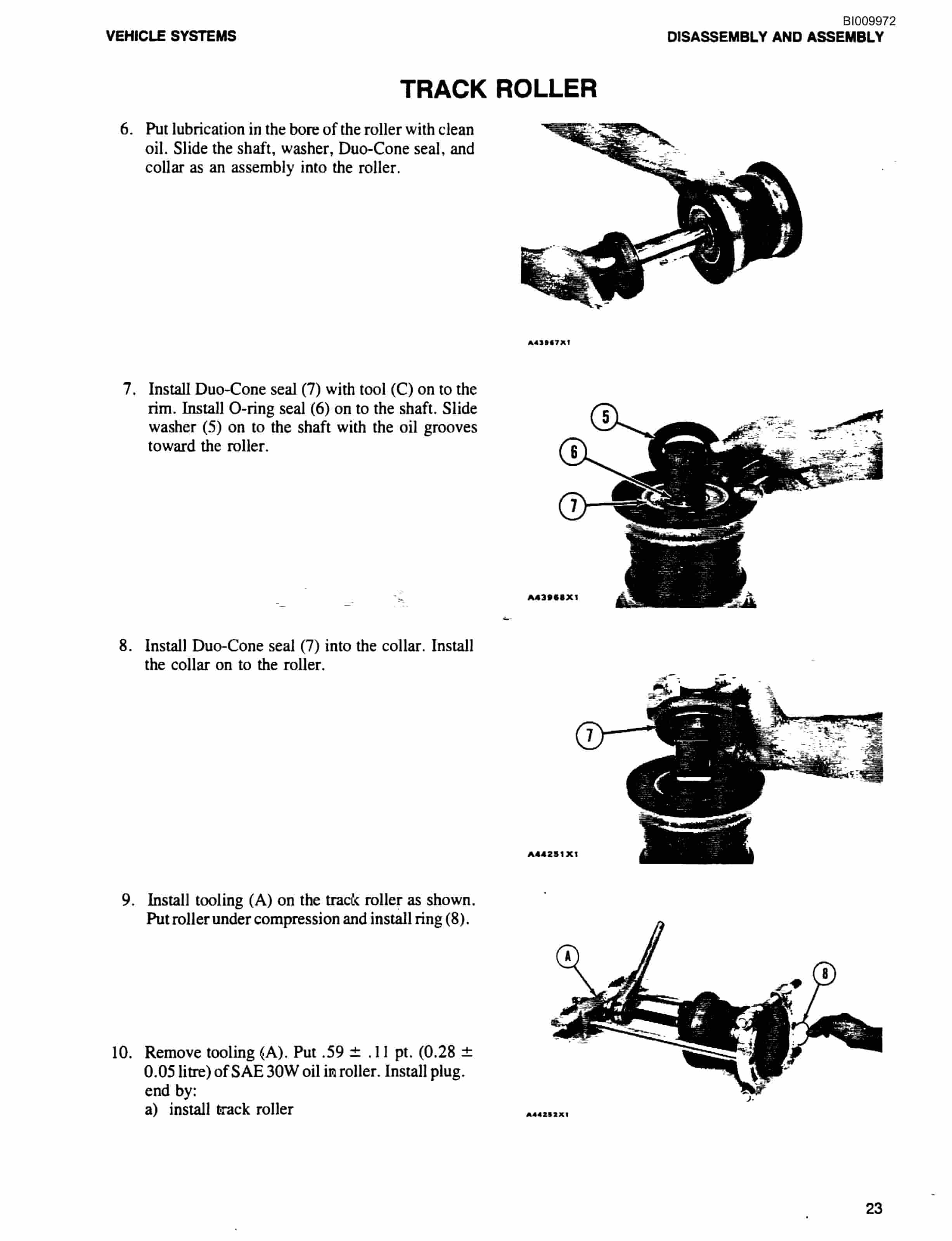 Bucyrus GD25C Rotary Blasthole Drill Parts Catalog BI009972-5