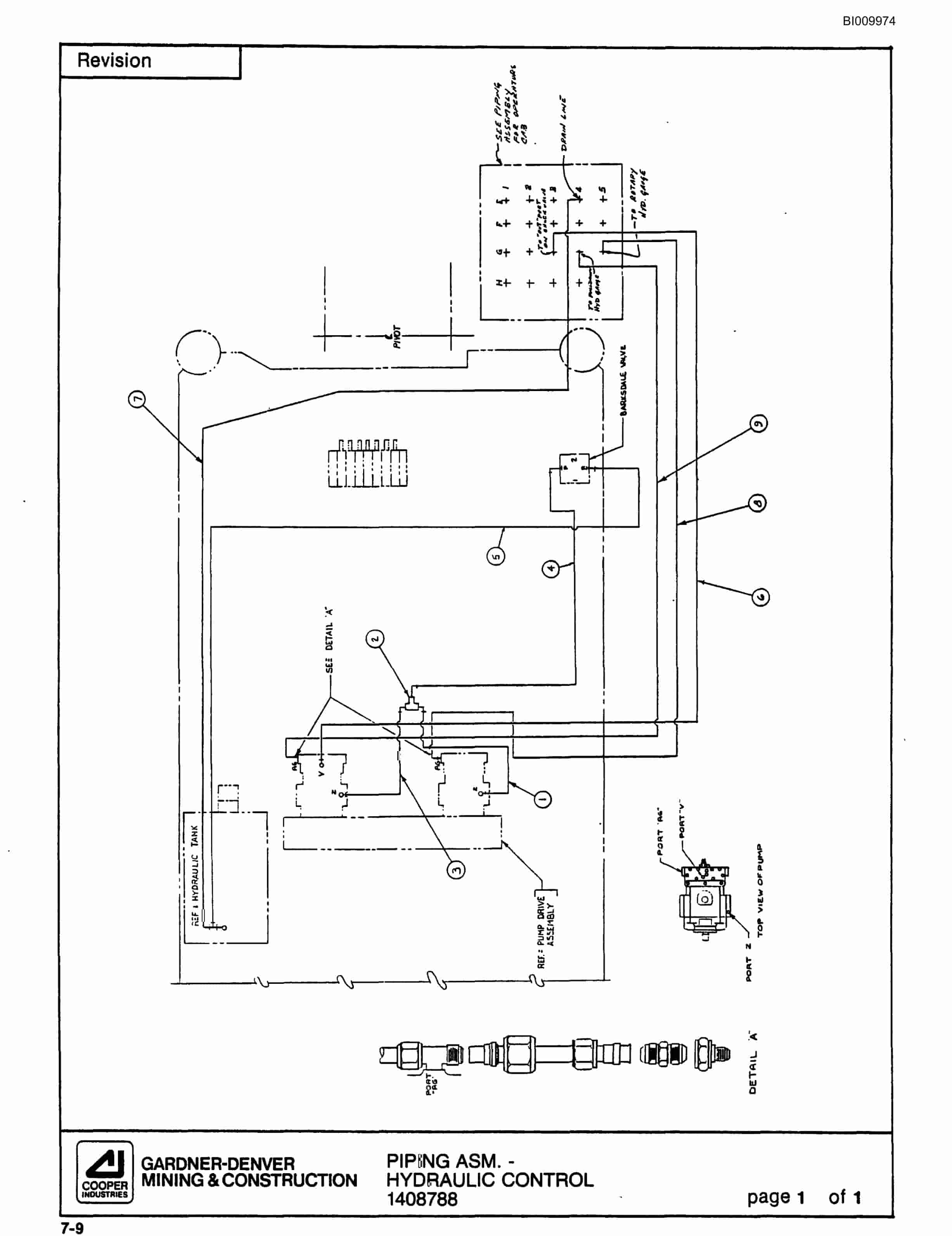 Bucyrus GD25C Small Rotary Blasthole Drill Parts Catalog BI009974-2