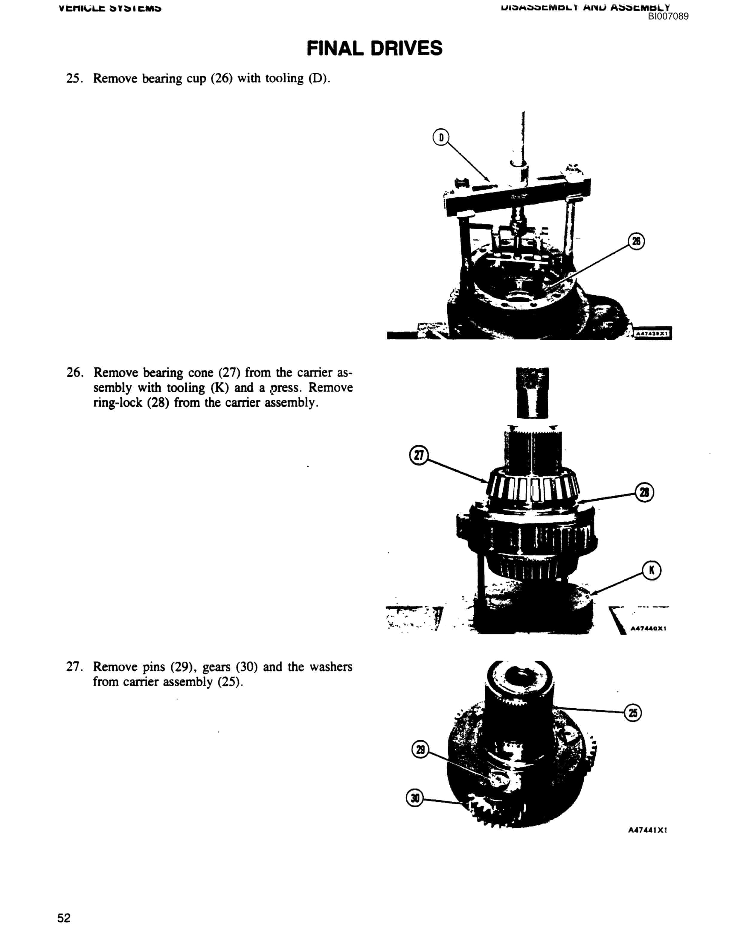 Bucyrus GD35B Rotary Blasthole Drill Parts Catalog BI007089-4