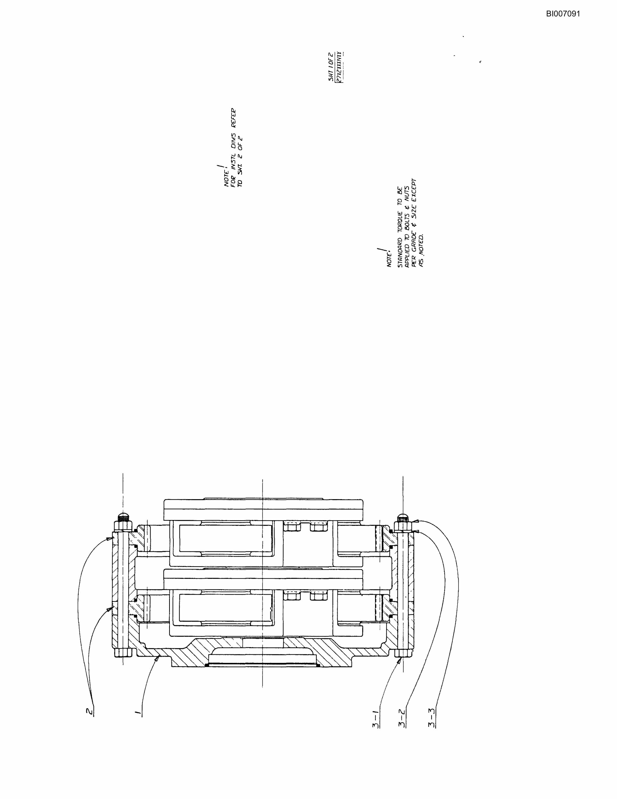 Bucyrus GD35B Rotary Blasthole Drill Parts Catalog BI007091-5
