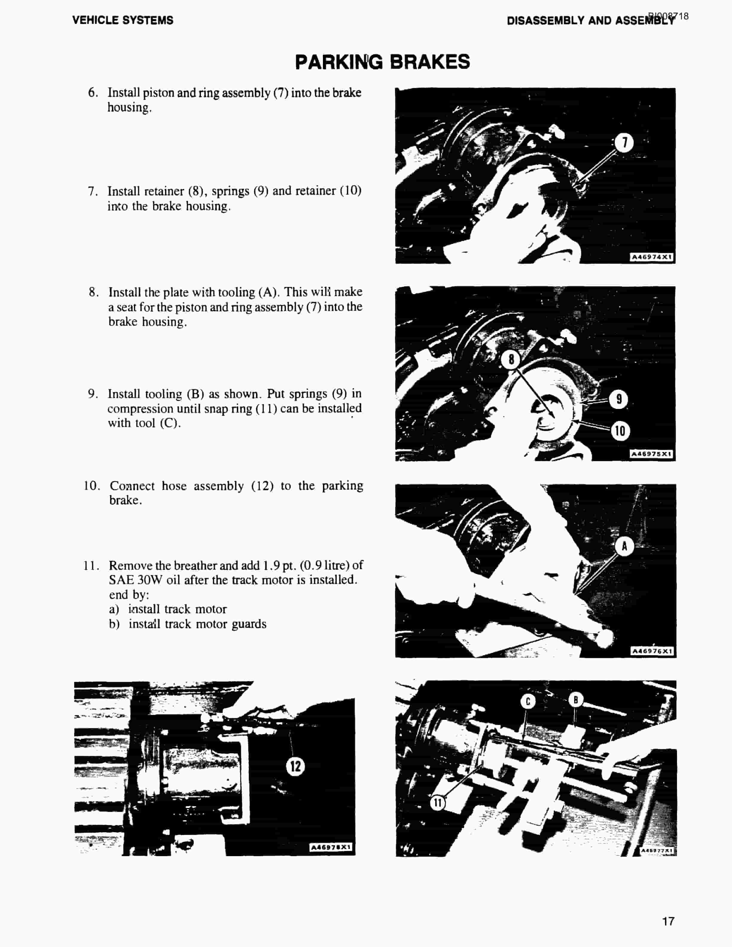 Bucyrus GD35B Rotary Blasthole Drill Parts Catalog BI008718-3