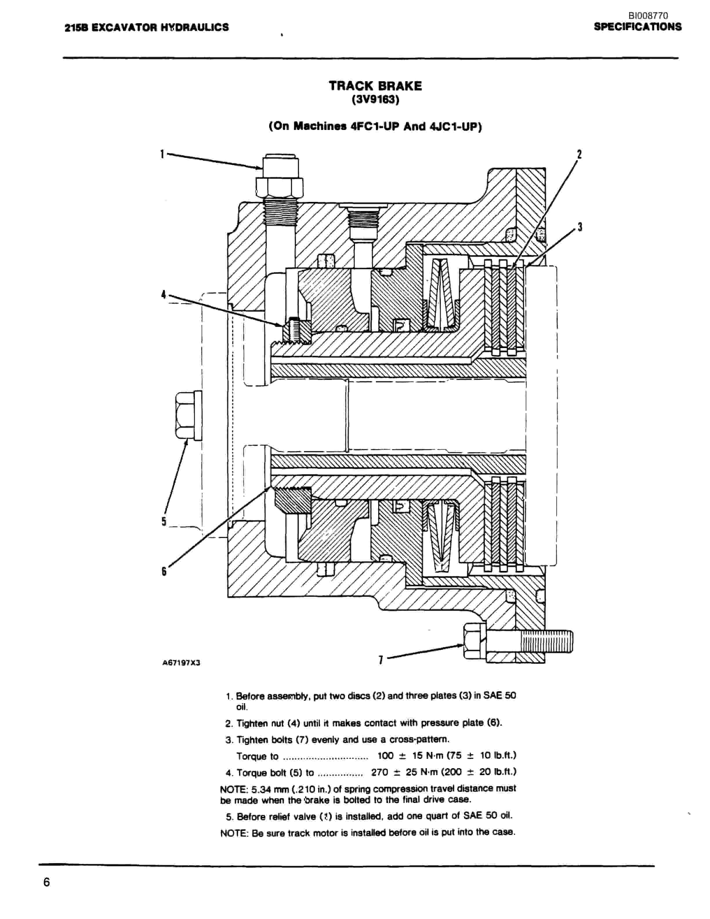 Bucyrus GD35B Rotary Blasthole Drill Parts Catalog BI008770-3