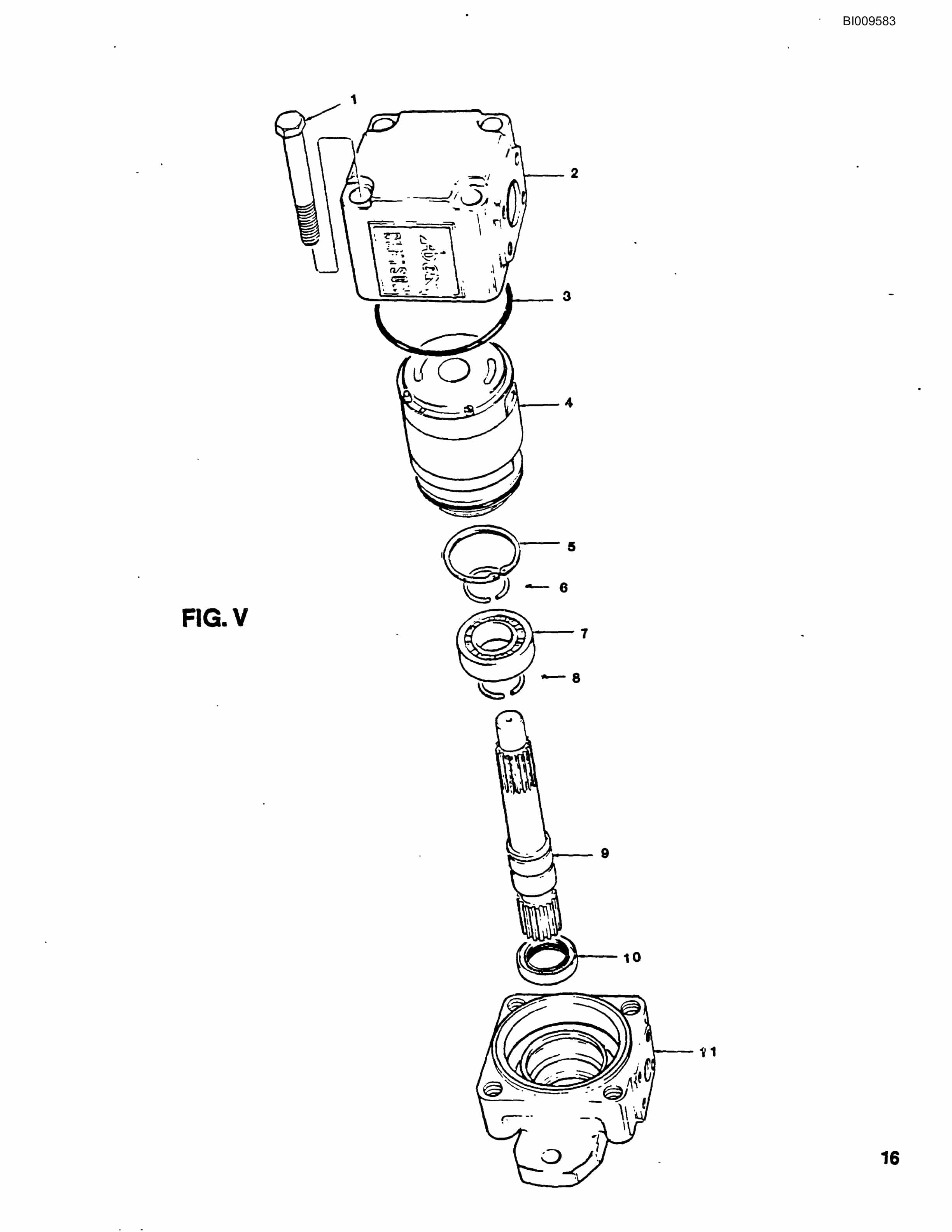 Bucyrus GD35C Rotary Blasthole Drill Parts Catalog BI009583-3