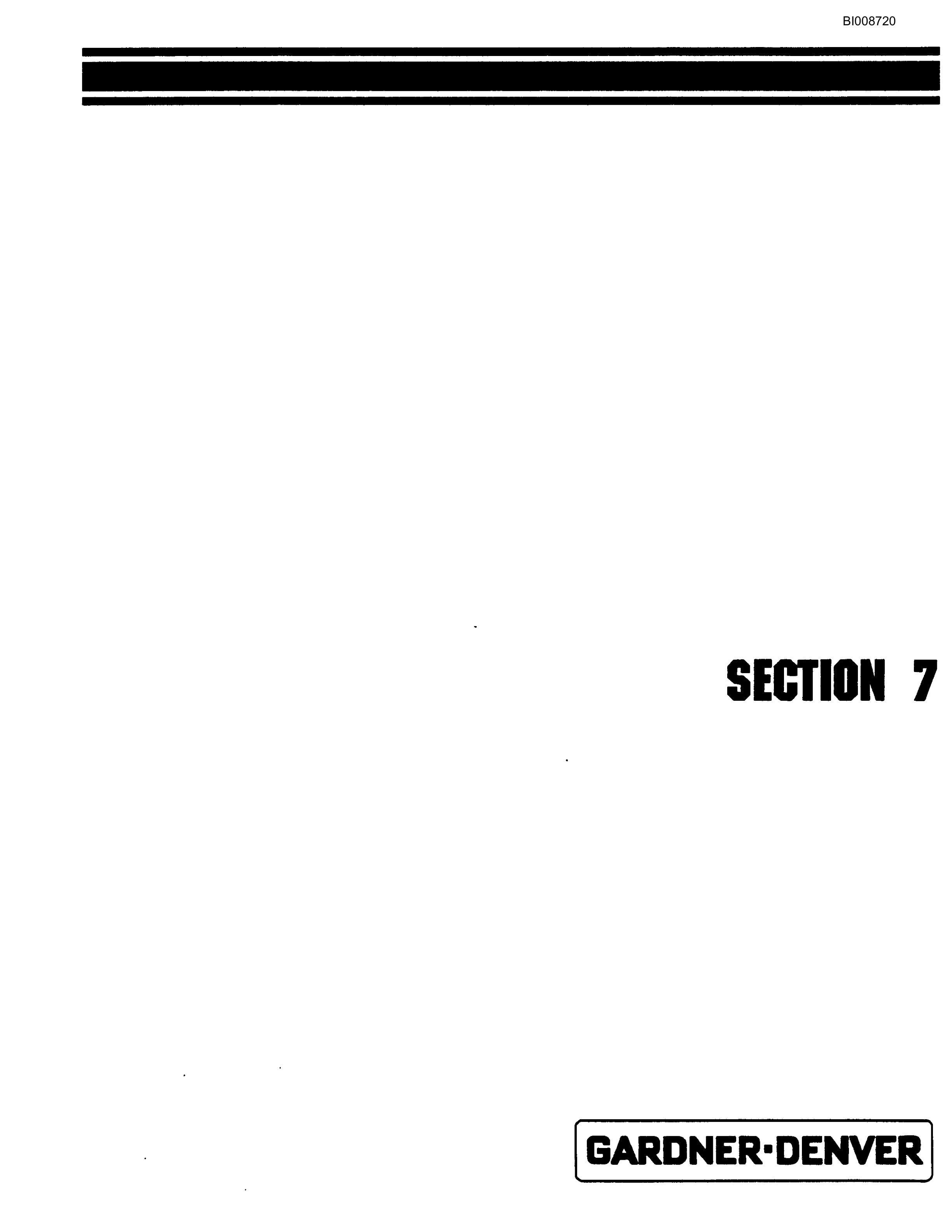 Bucyrus GD45B Rotary Blasthole Drill Parts Catalog BI008720-2
