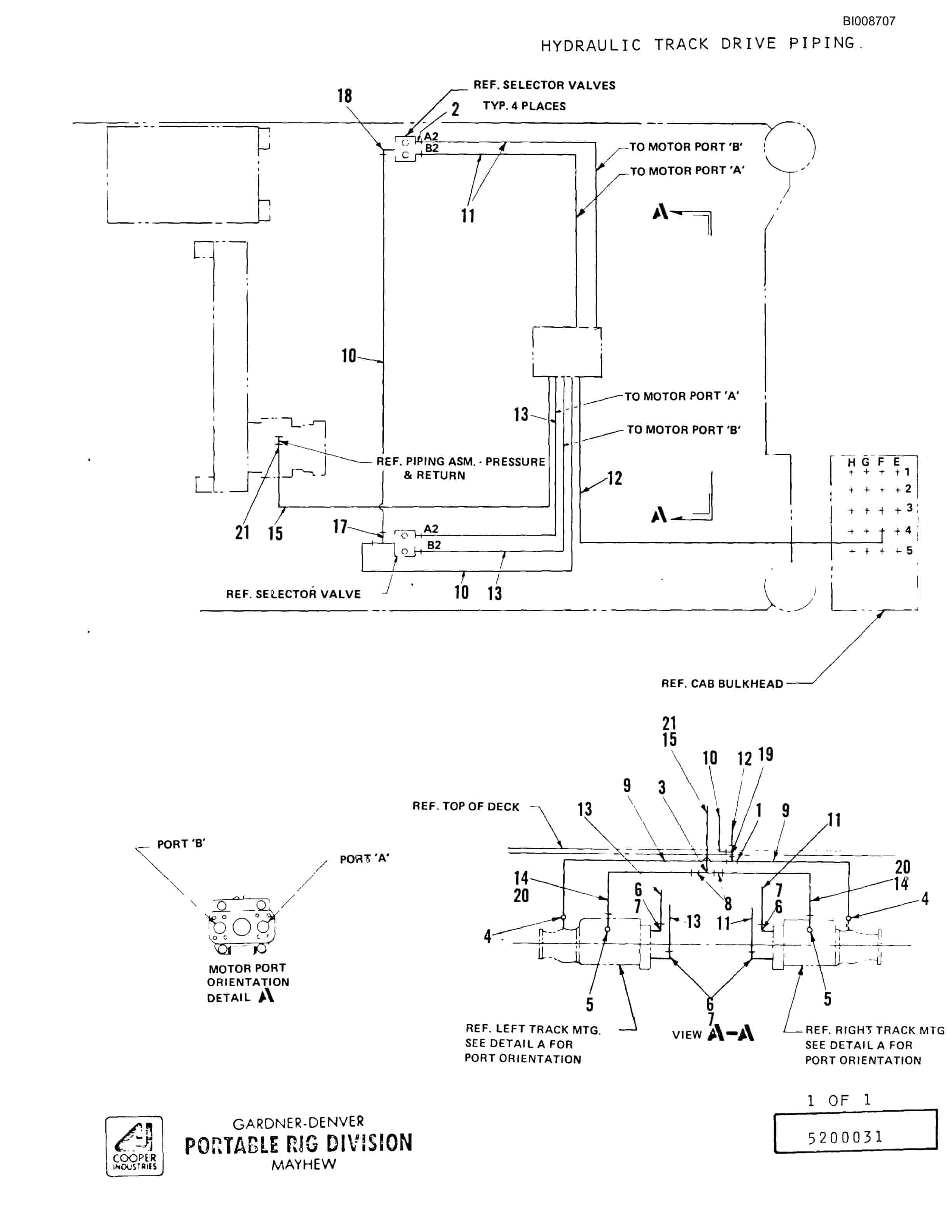 Bucyrus GD45C Parts Catalog BI008707-3