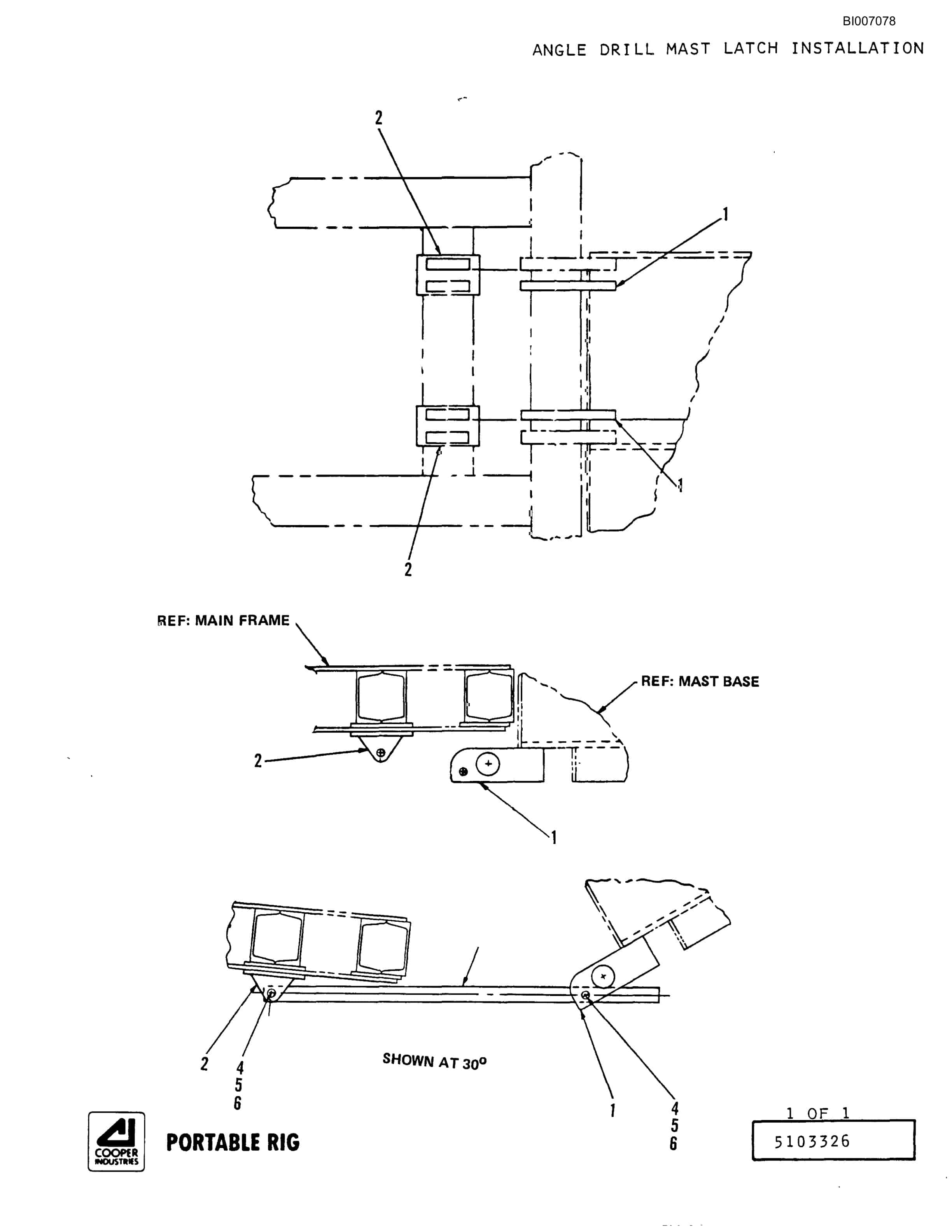 Bucyrus GD45CHP Parts Catalog BI007078-5