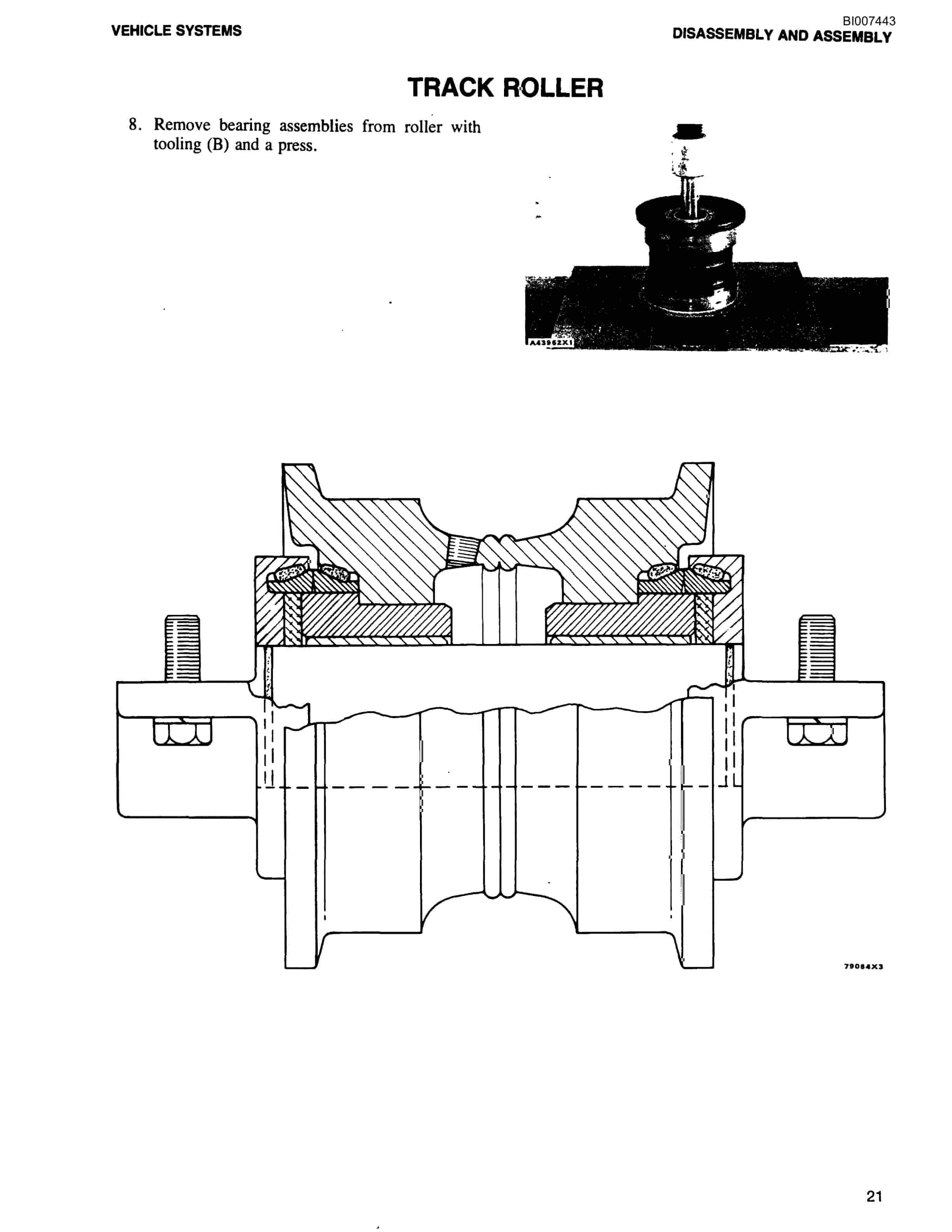 Bucyrus GDC1HP High Pressure Rotary Blasthole Drill Parts Catalog BI007443-4