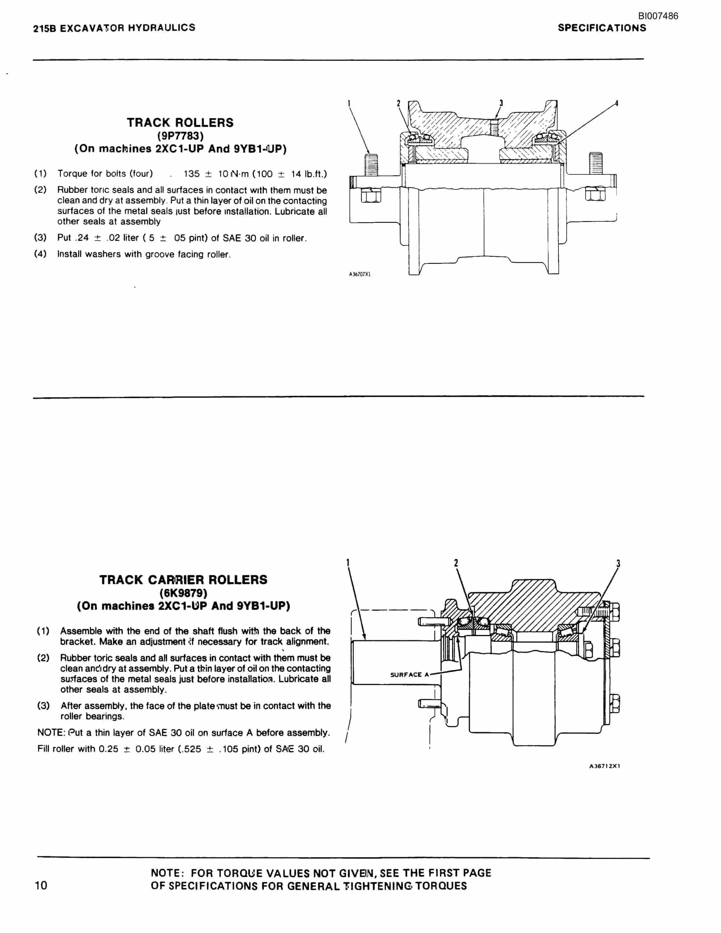 Bucyrus GDC1HP Rotary Blasthole Drill Parts Catalog BI007486-4