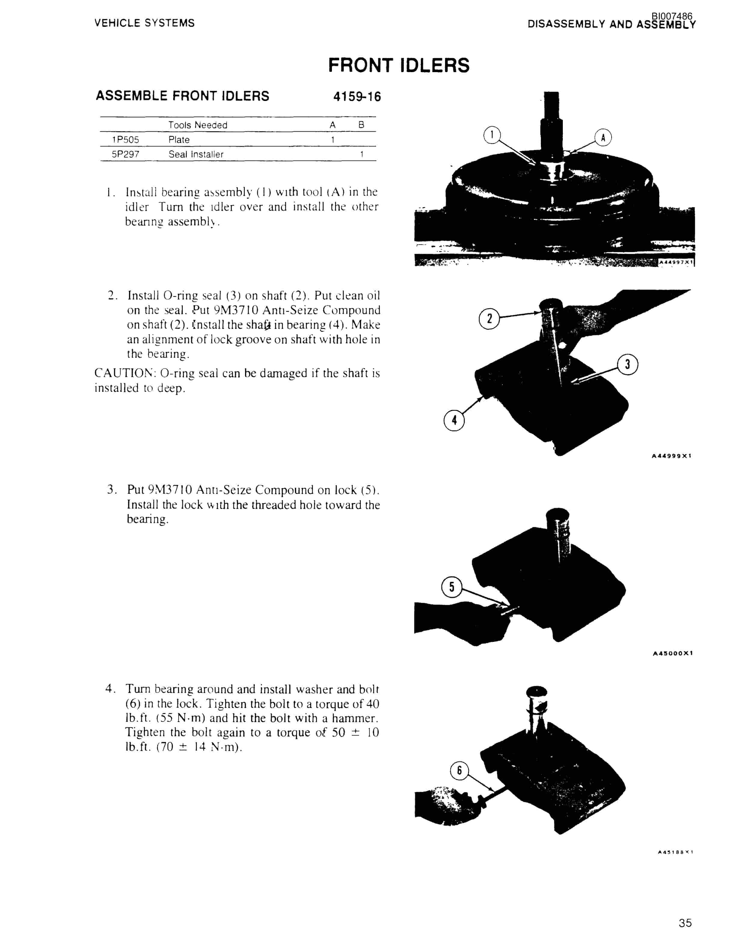 Bucyrus GDC1HP Rotary Blasthole Drill Parts Catalog BI007486-5
