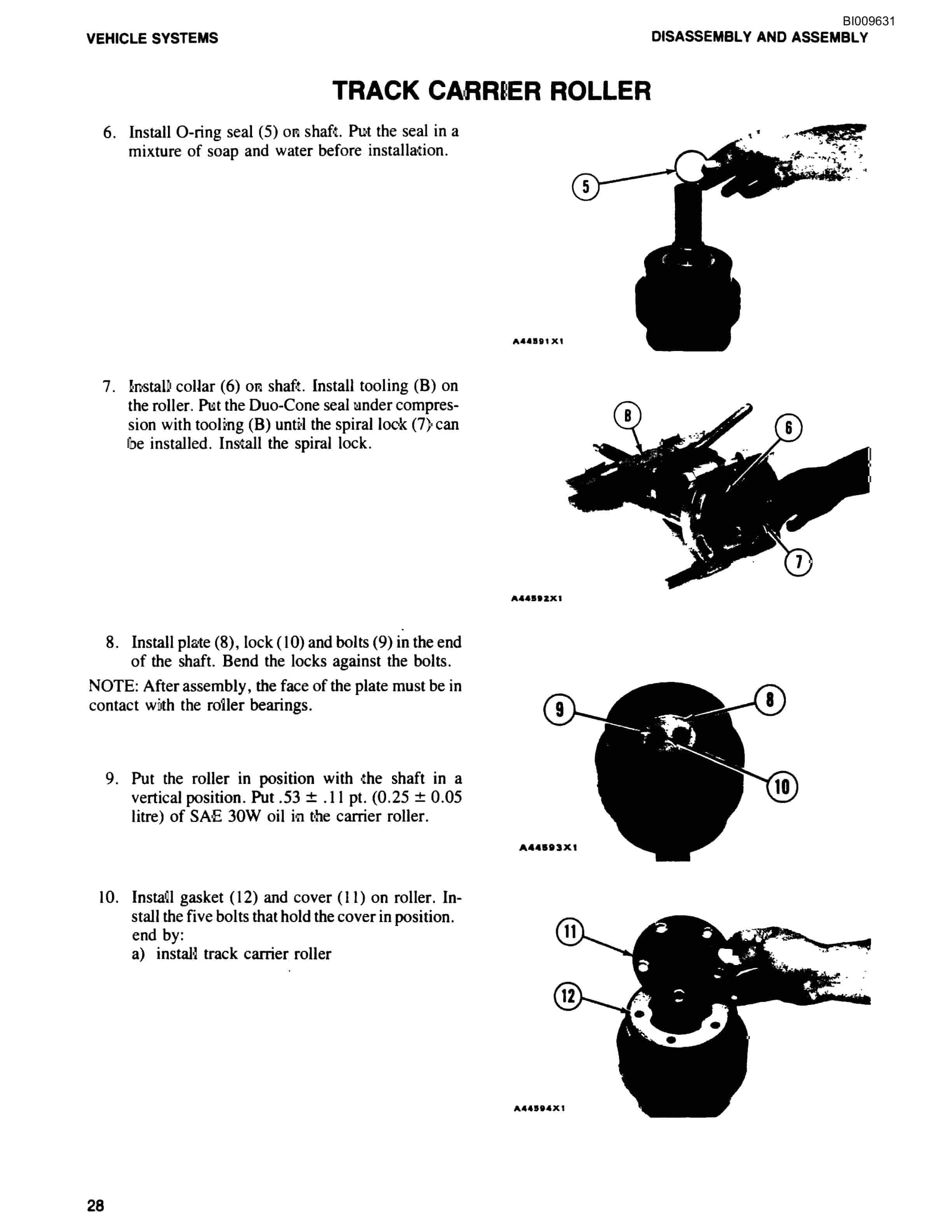 Bucyrus GDC1HP Small Rotary Blasthole Drill Parts Catalog BI009631-5