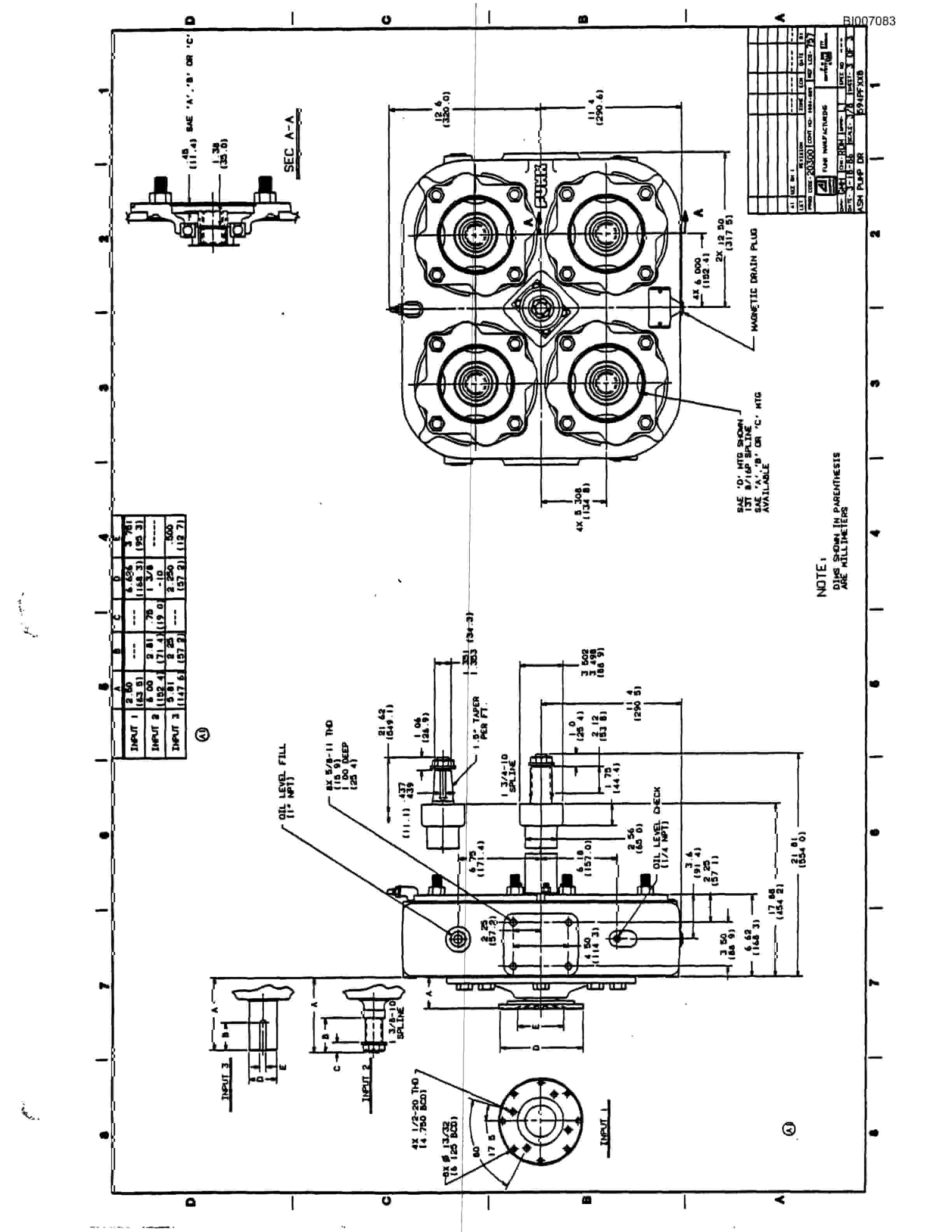 Bucyrus GDC2HP-25004 Parts Catalog BI007083-3