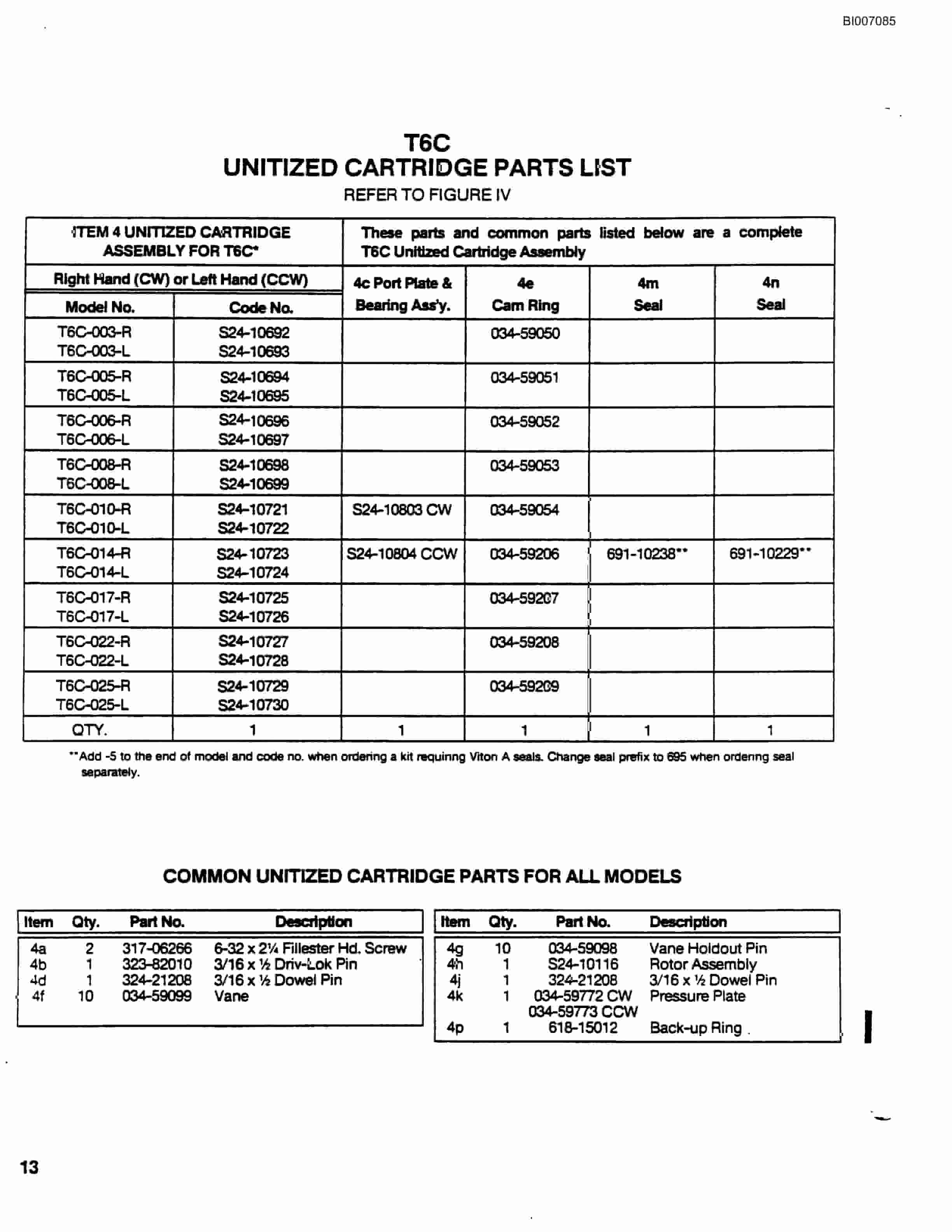 Bucyrus GDC2HP High Pressure Rotary Blasthole Drill Parts Catalog BI007085-3