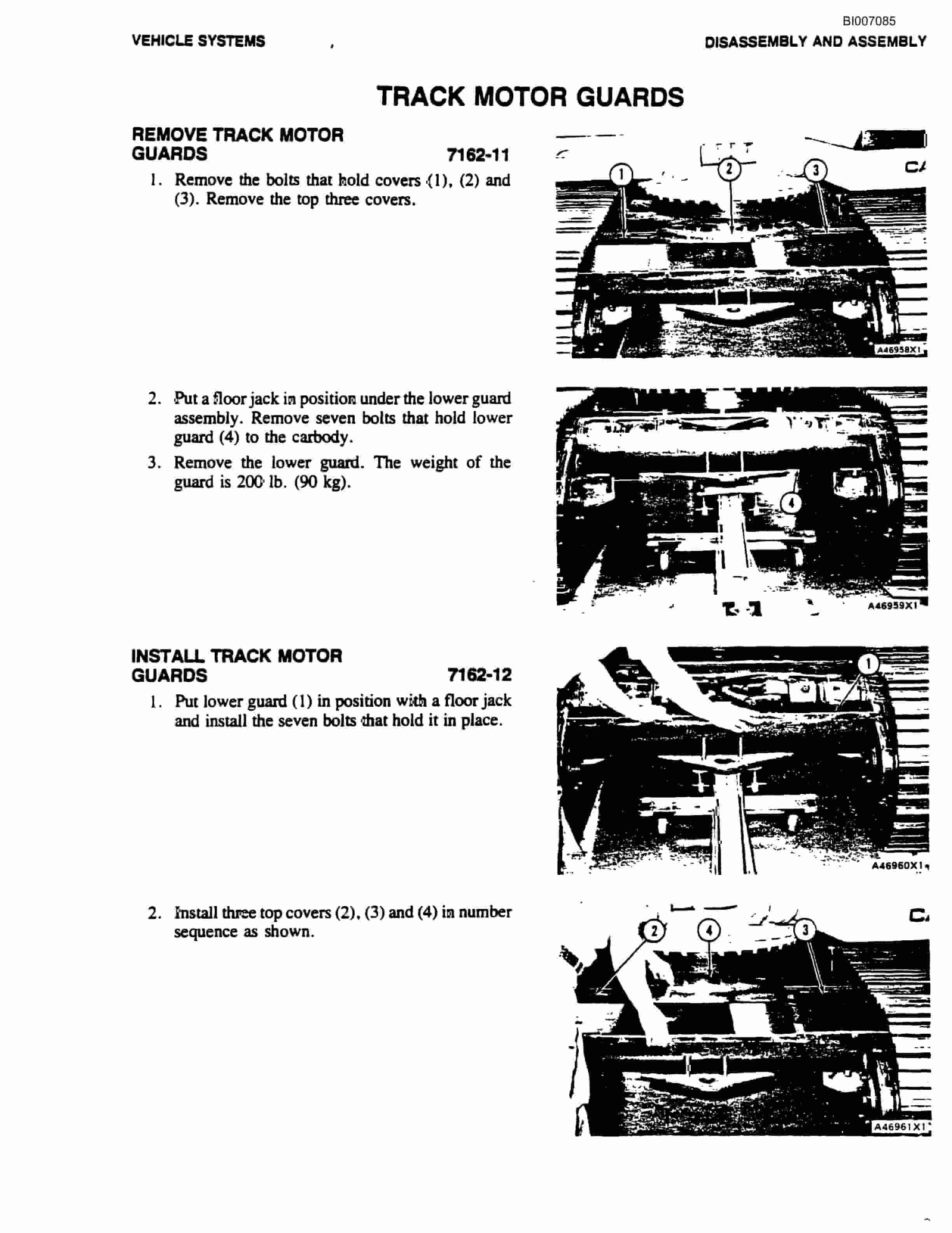Bucyrus GDC2HP High Pressure Rotary Blasthole Drill Parts Catalog BI007085-4
