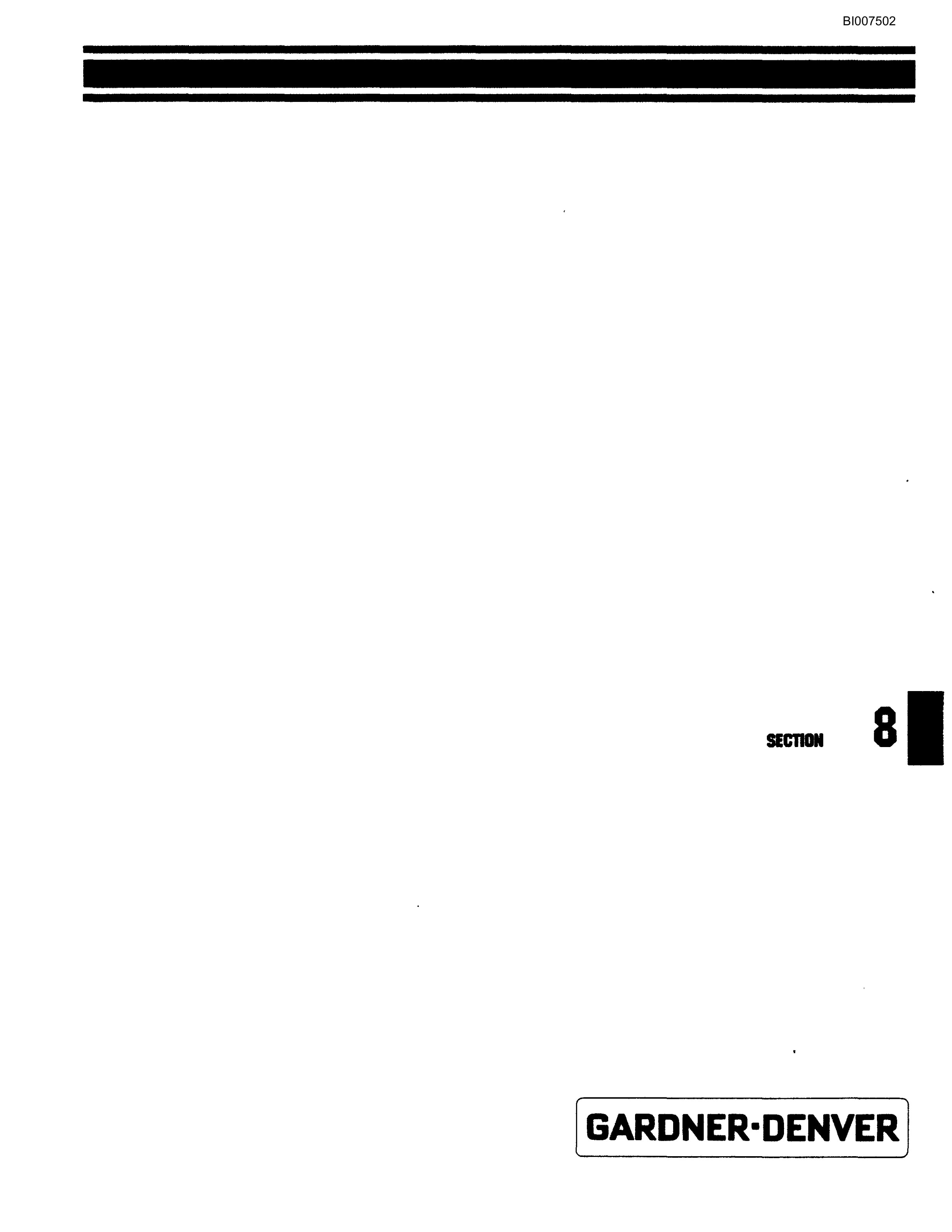 Bucyrus GDC3HP Parts Catalog BI007502-2