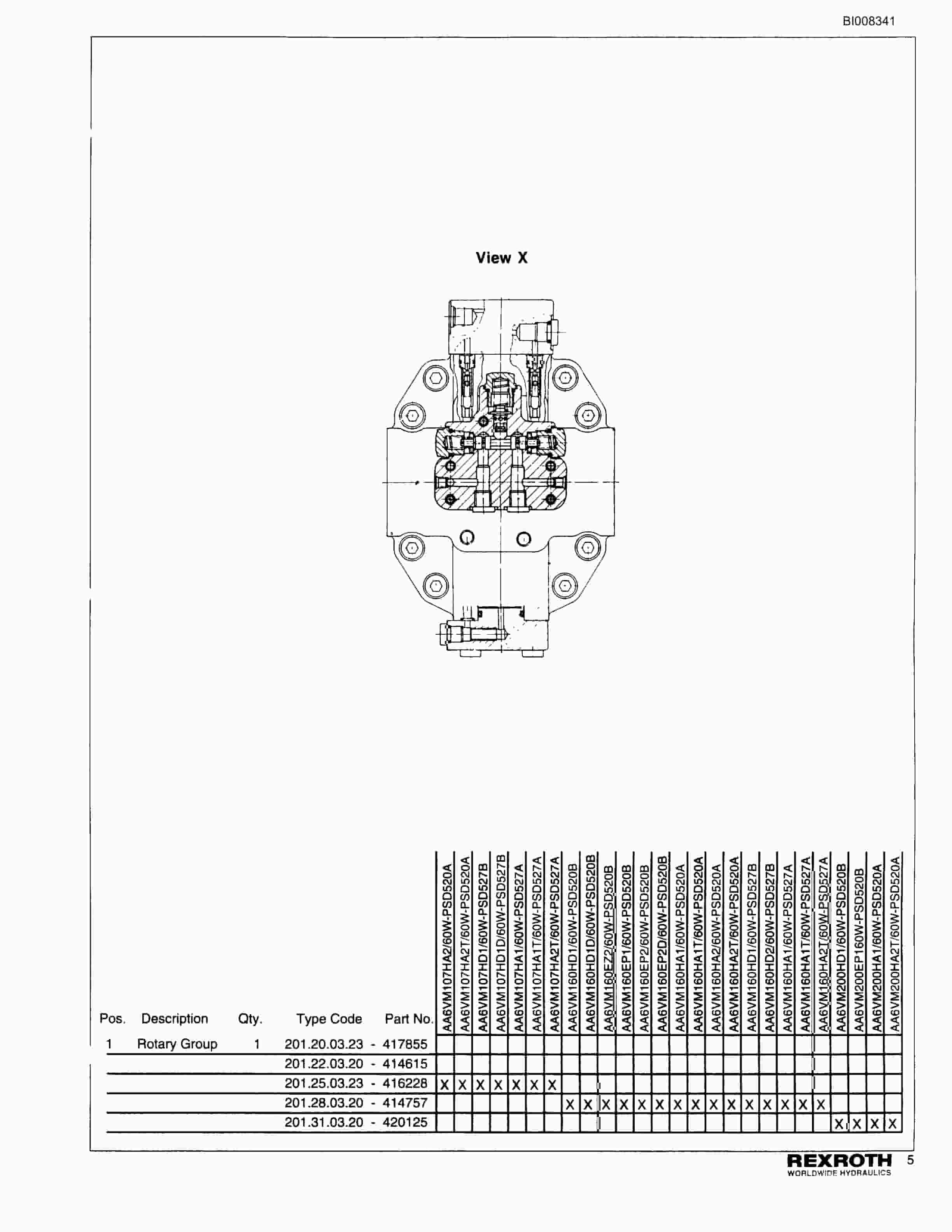 Bucyrus GDCJ (35B) Rotary Blasthole Drill Parts Catalog BI008341-4