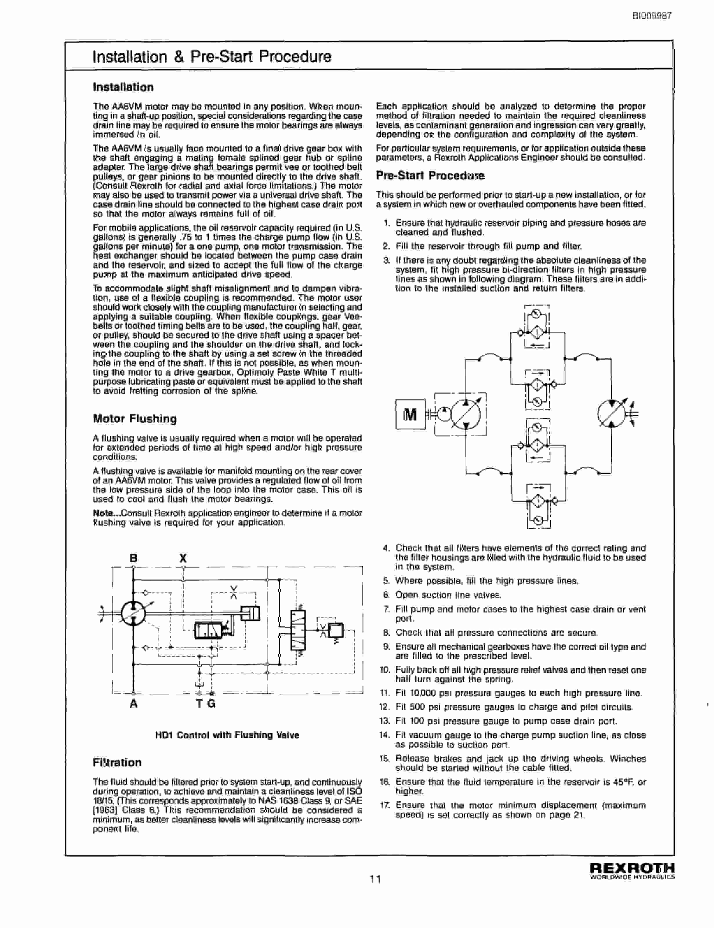 Bucyrus GDCM Rotary Blasthole Drill Parts Catalog BI009987-2