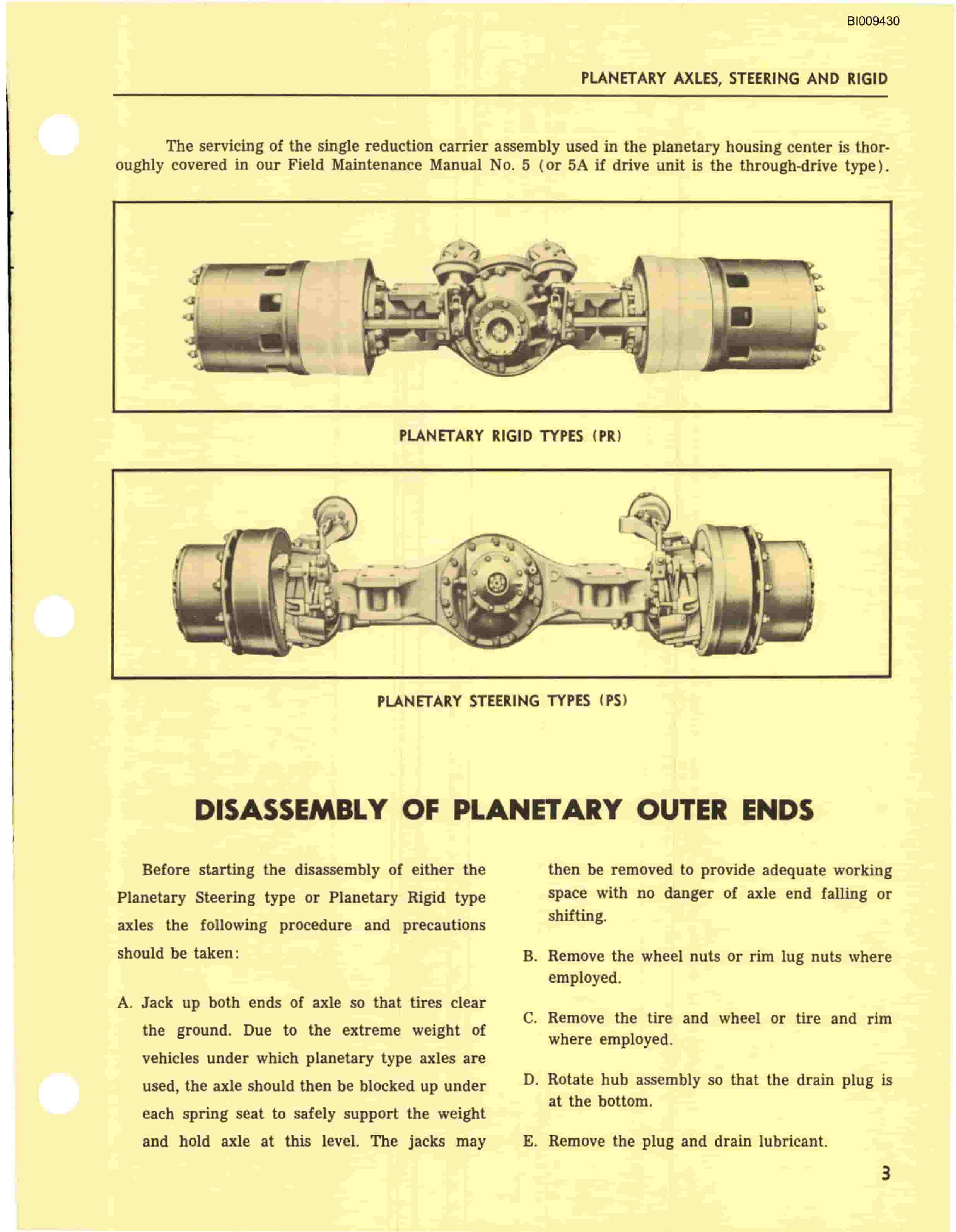 Bucyrus HC3 Articulated Hydraulic Jumbo Parts Catalog BI009430-5