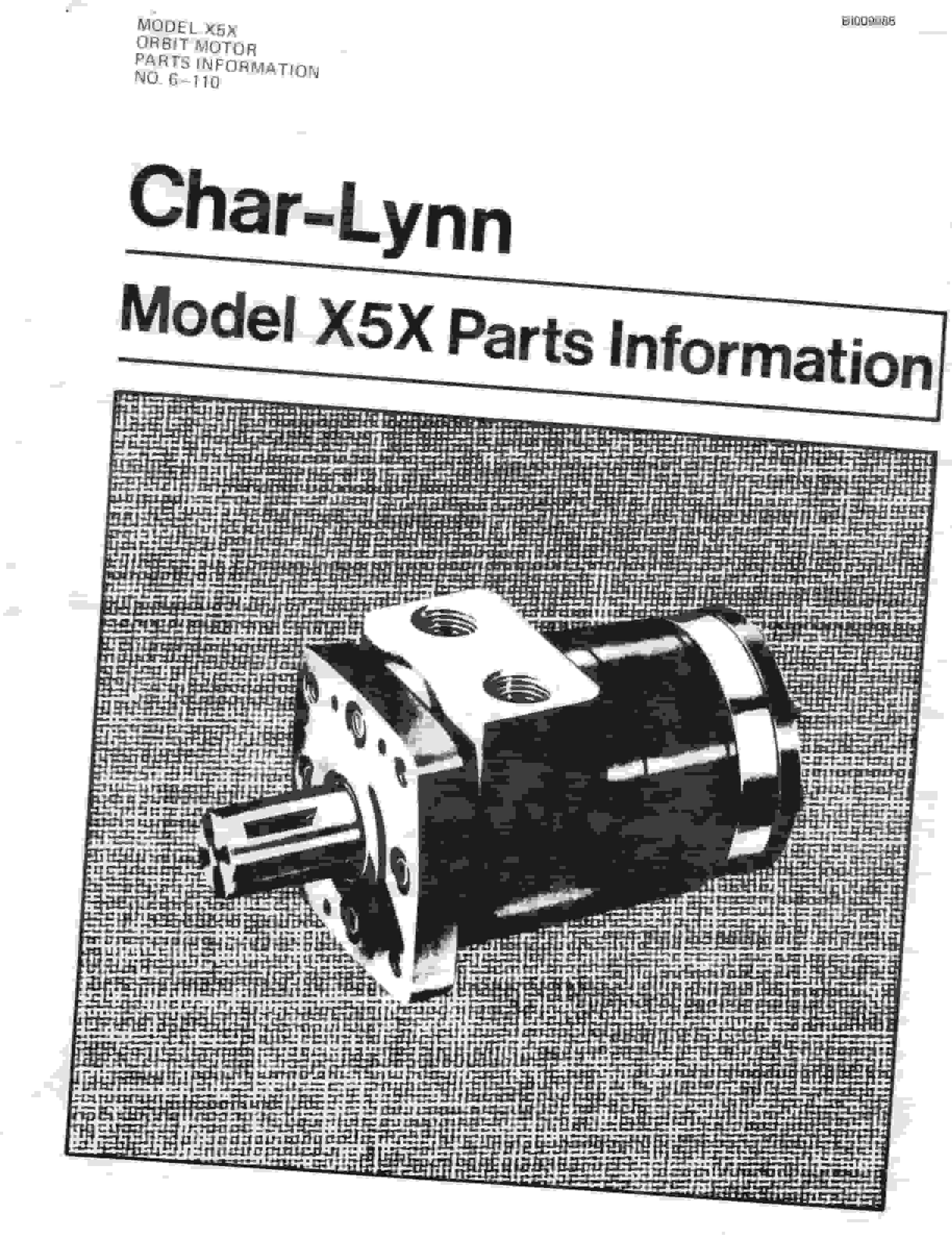Bucyrus HDC-F-88 Parts Catalog BI009988-3