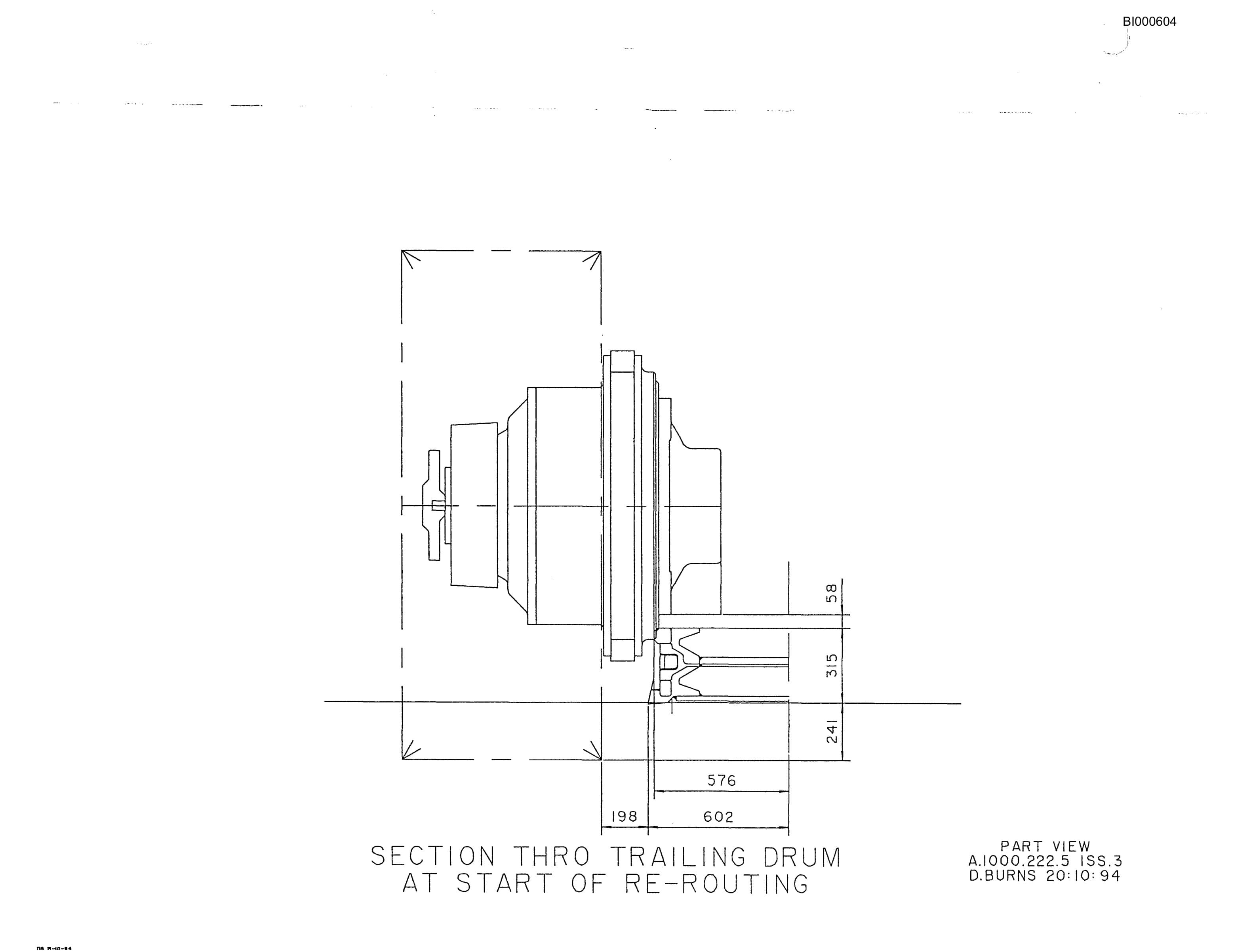 Bucyrus Headgate And Tailgate Elimination For Shoshone Coal Parts Catalog BI000604-2