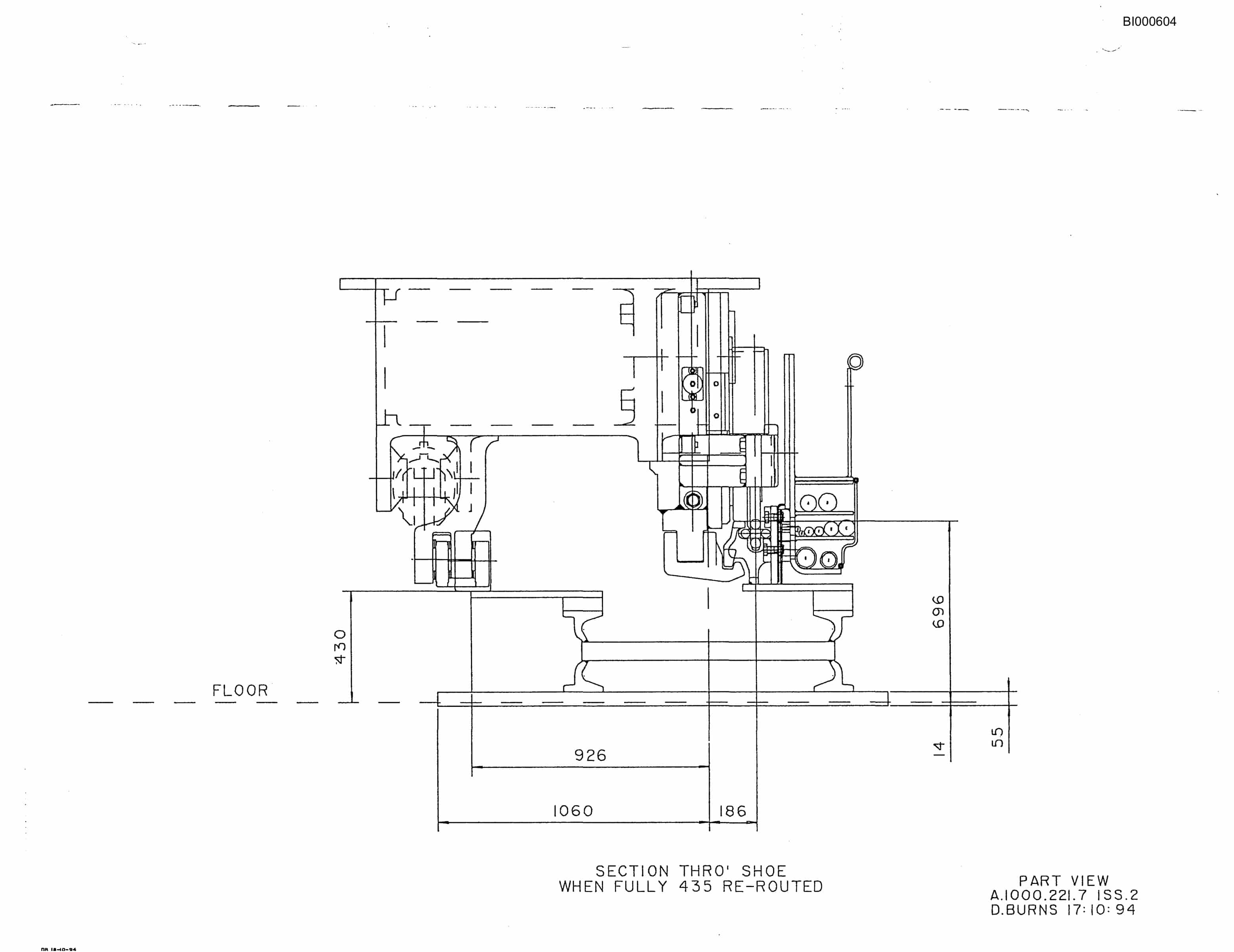 Bucyrus Headgate And Tailgate Elimination For Shoshone Coal Parts Catalog BI000604-4