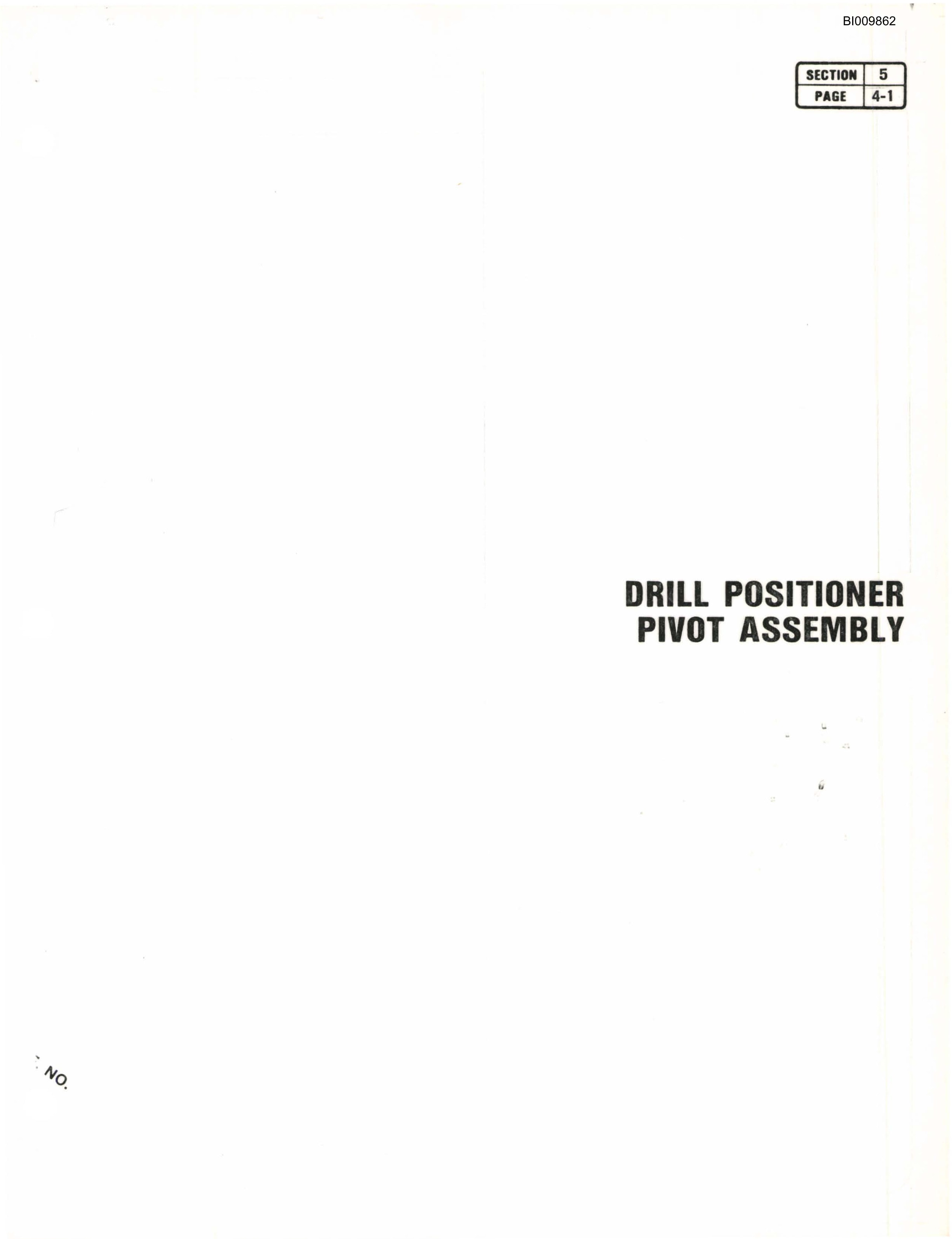 Bucyrus HT3100 Hydra-Trac Parts Catalog BI009862-4