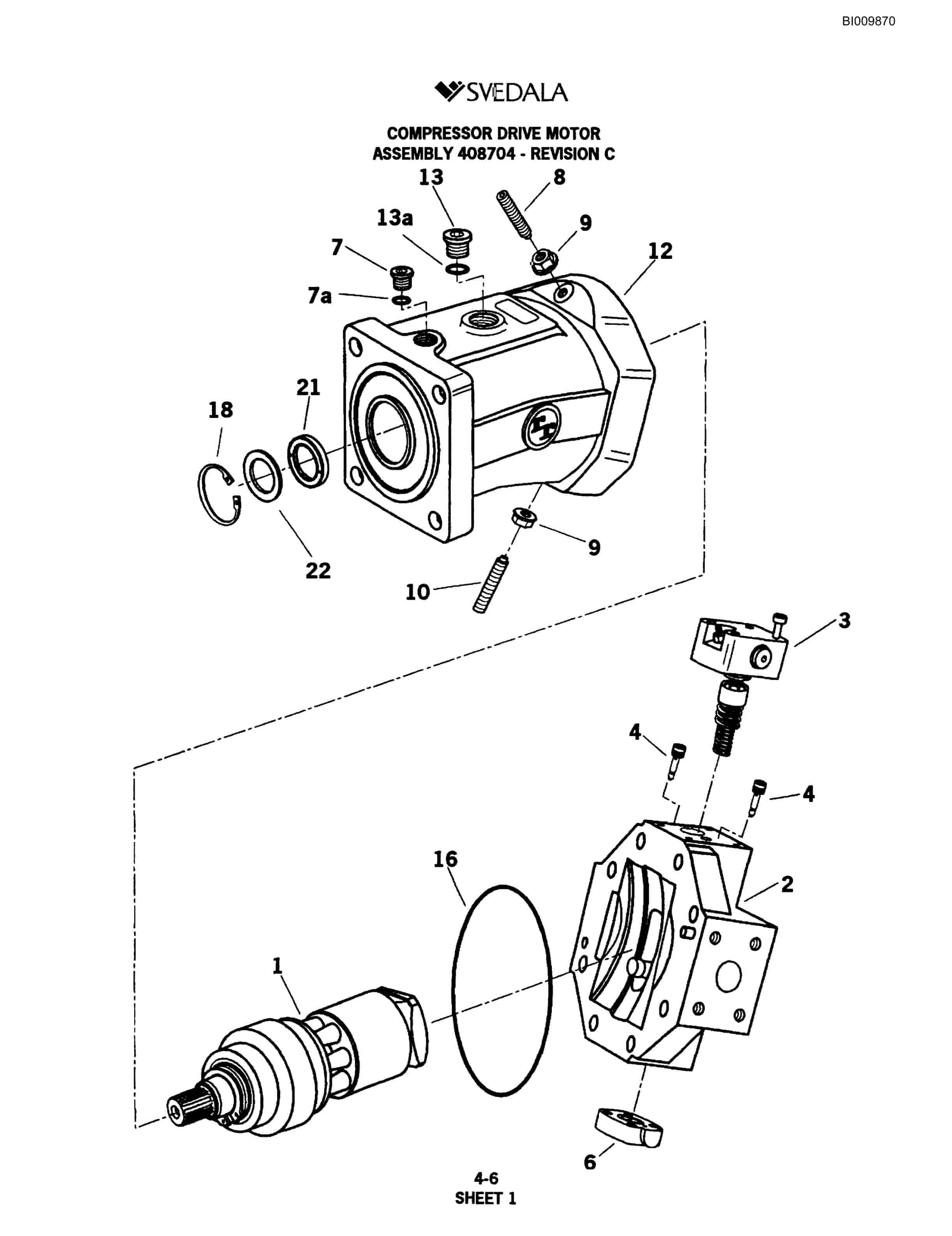 Bucyrus Hydraulic Drill Excavator Package Parts Catalog BI009870-5