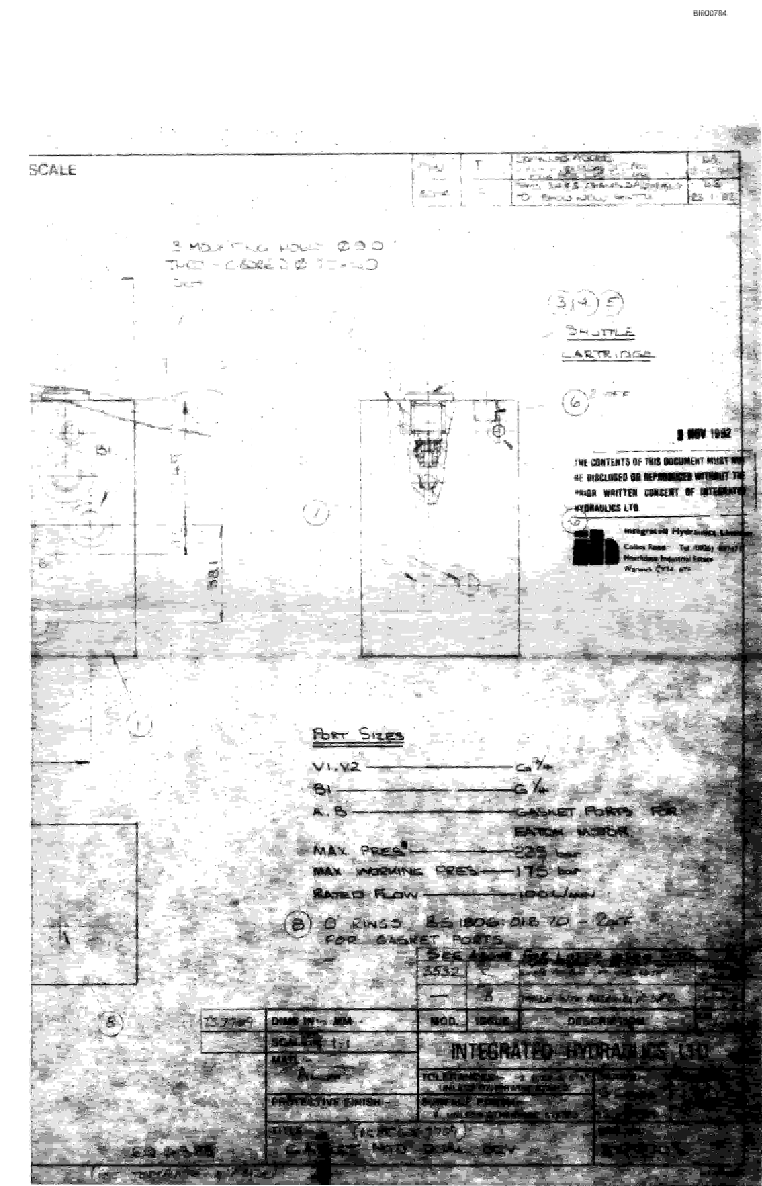 Bucyrus Hydraulic Trolley Winch Technical Manual BI000784-5