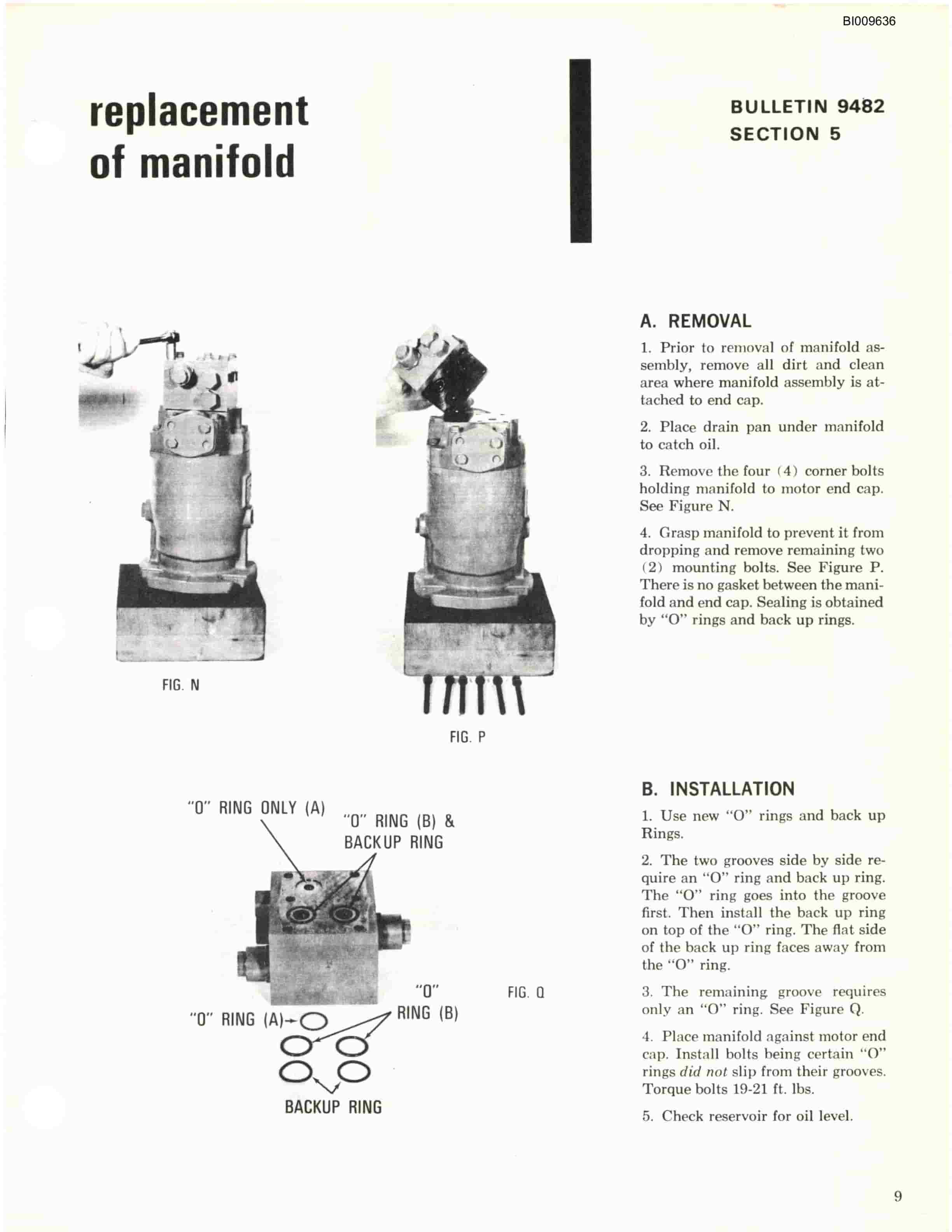 Bucyrus IMP-III Blow Torch Blasthole Drill Technical Manual BI009636-3