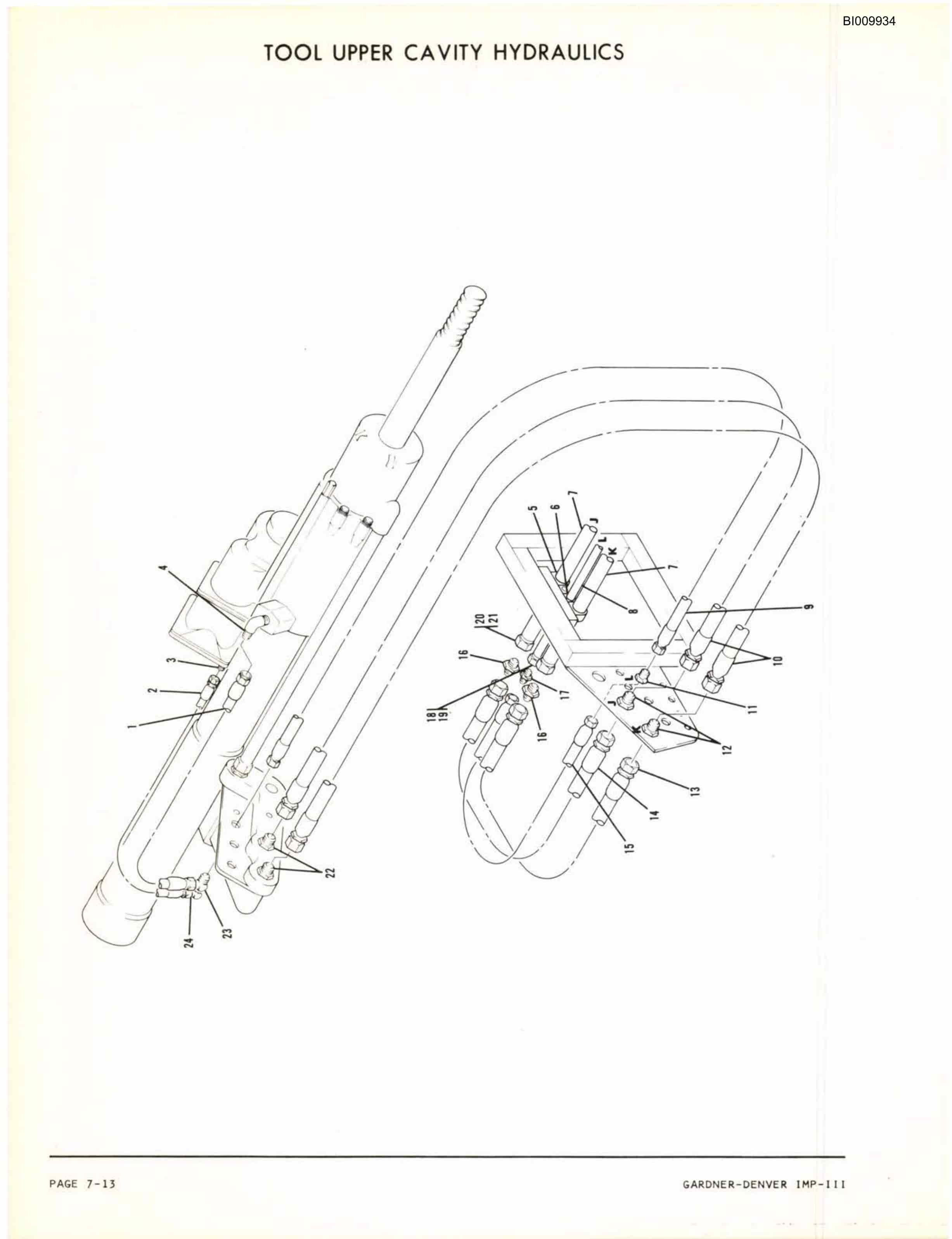 Bucyrus IMP III Parts Catalog BI009934-4