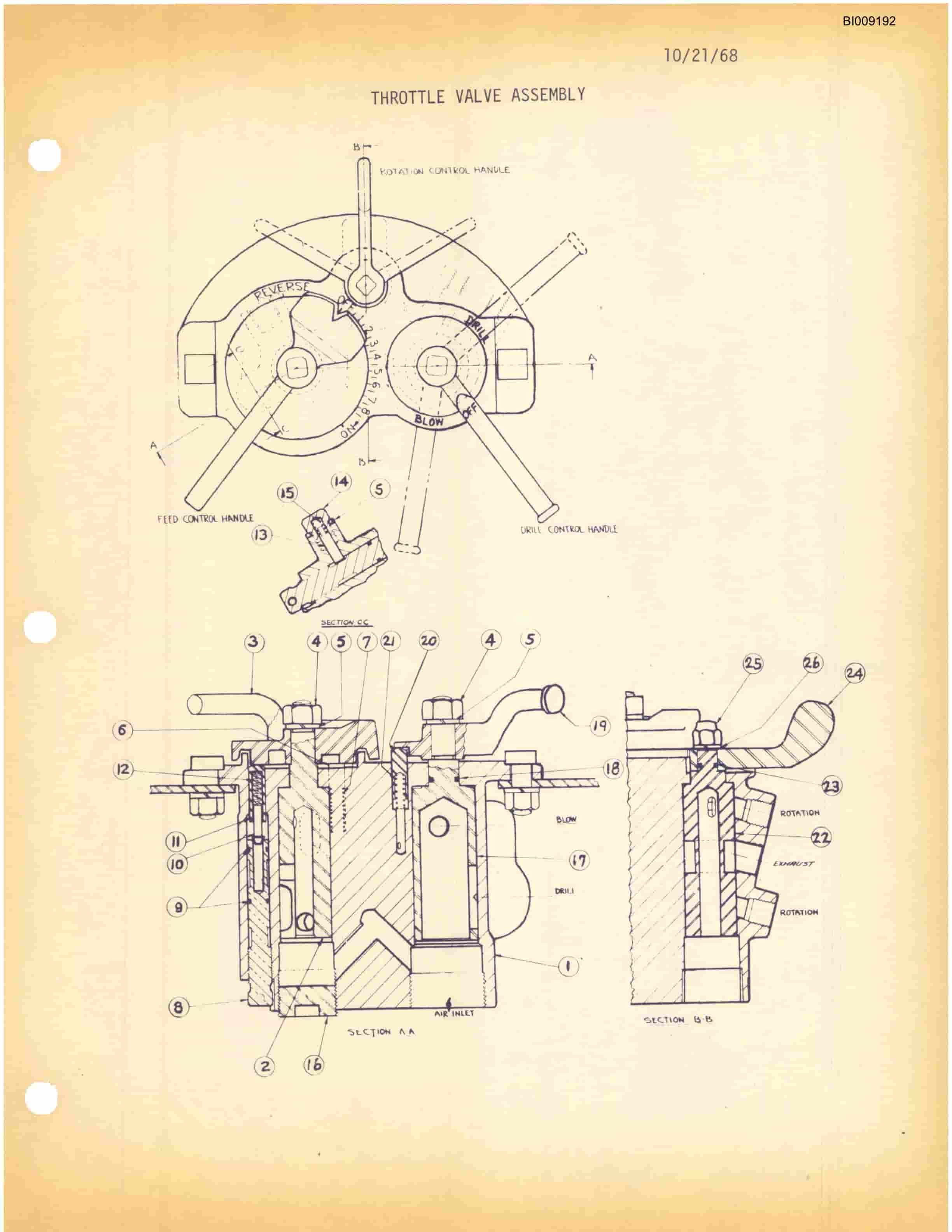 Bucyrus JB-276 Parts Catalog BI009192-4