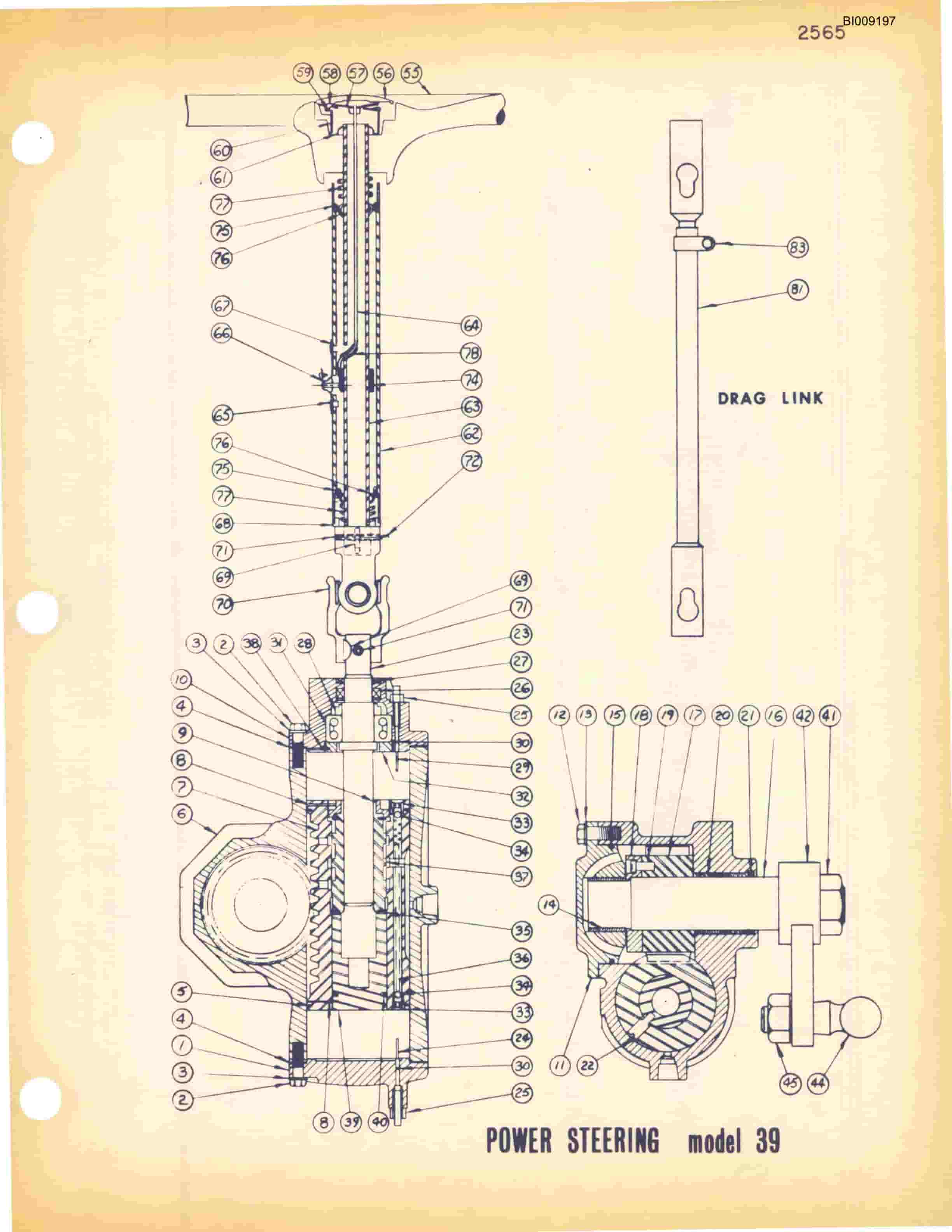 Bucyrus JB-285 Parts Catalog BI009197-4