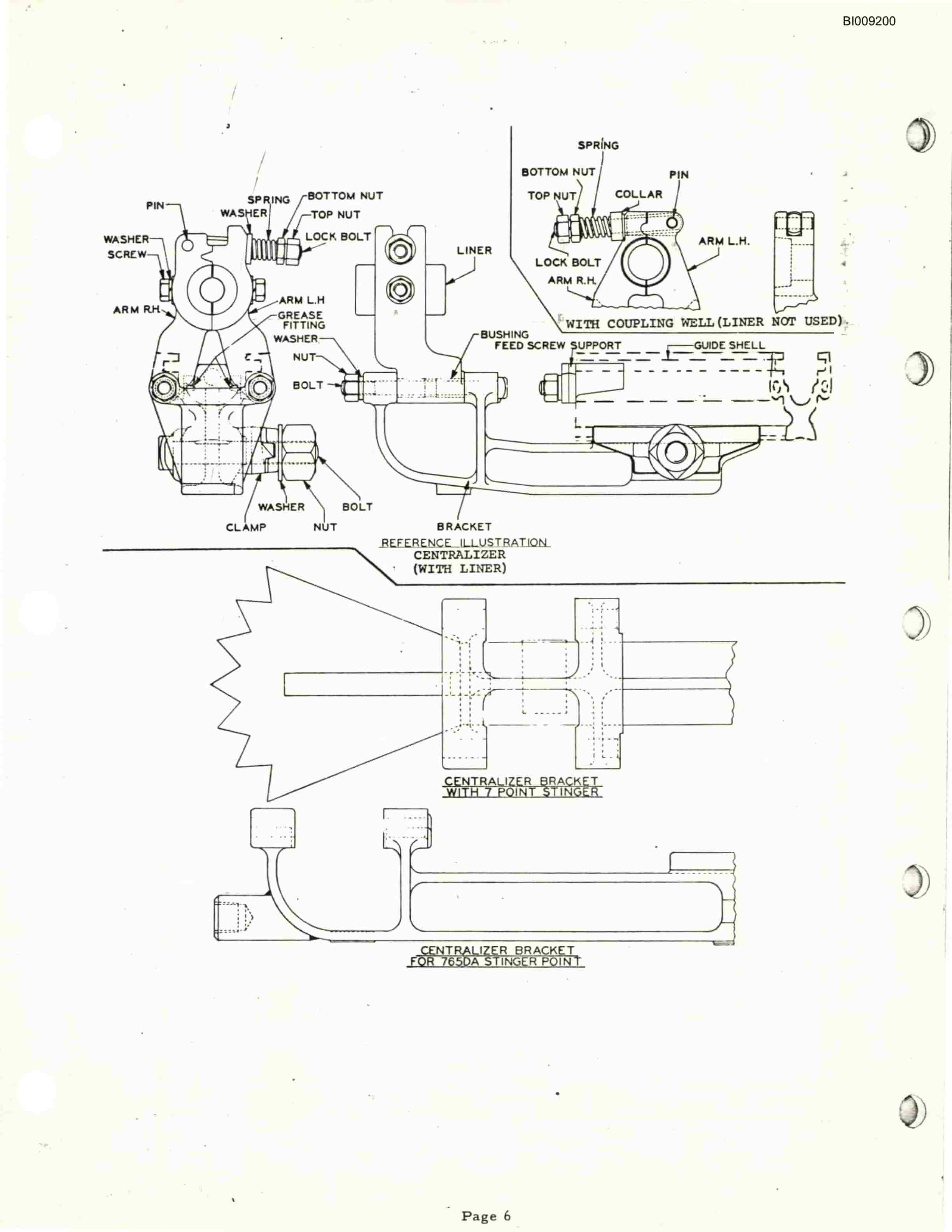 Bucyrus JB-298 Parts Catalog BI009200-4