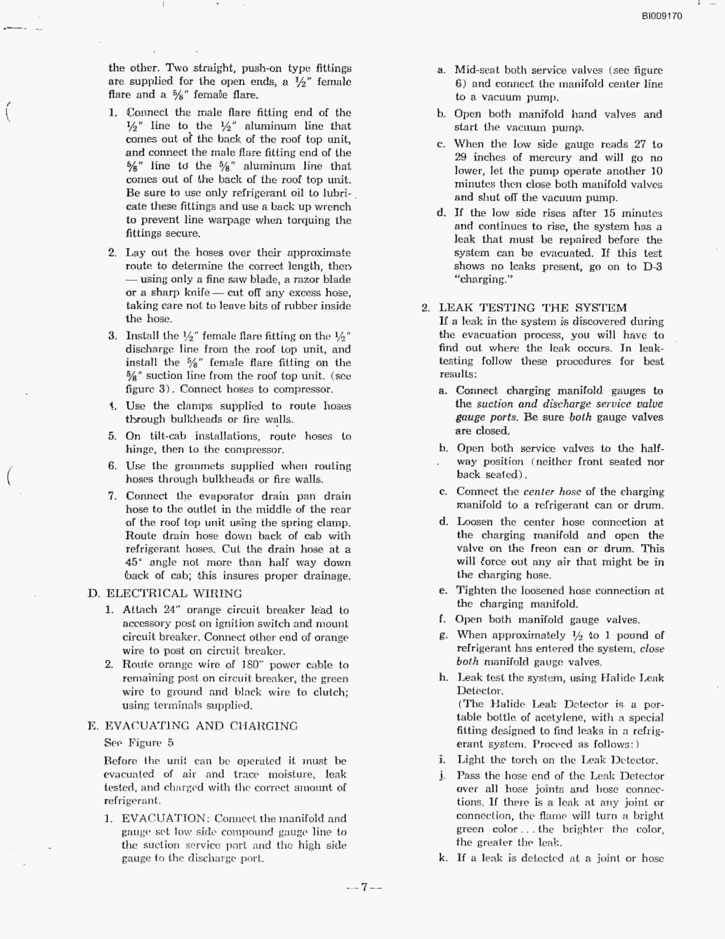 Bucyrus JB-302 Parts Catalog BI009170-3