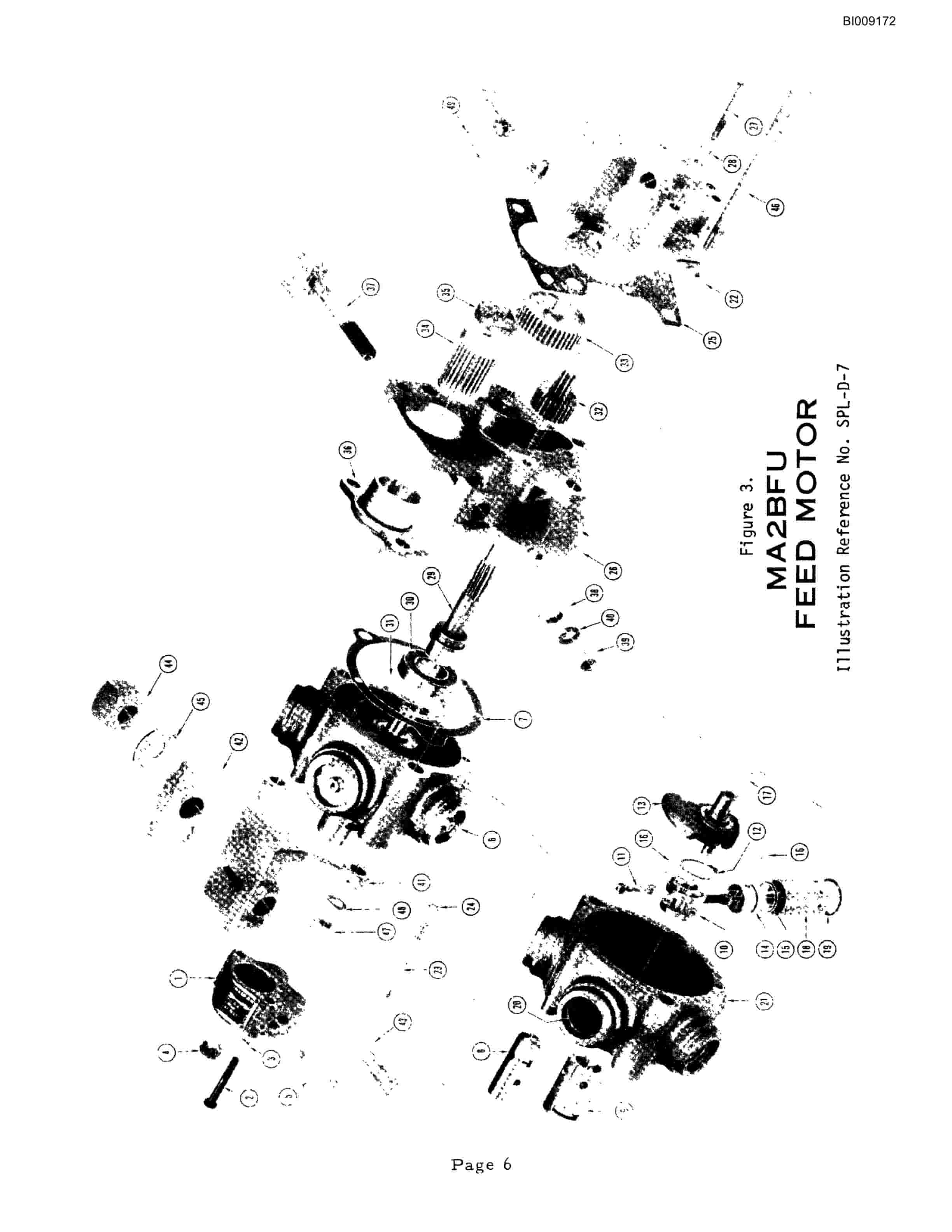 Bucyrus JB-308, JB-309 Parts Catalog BI009172-2