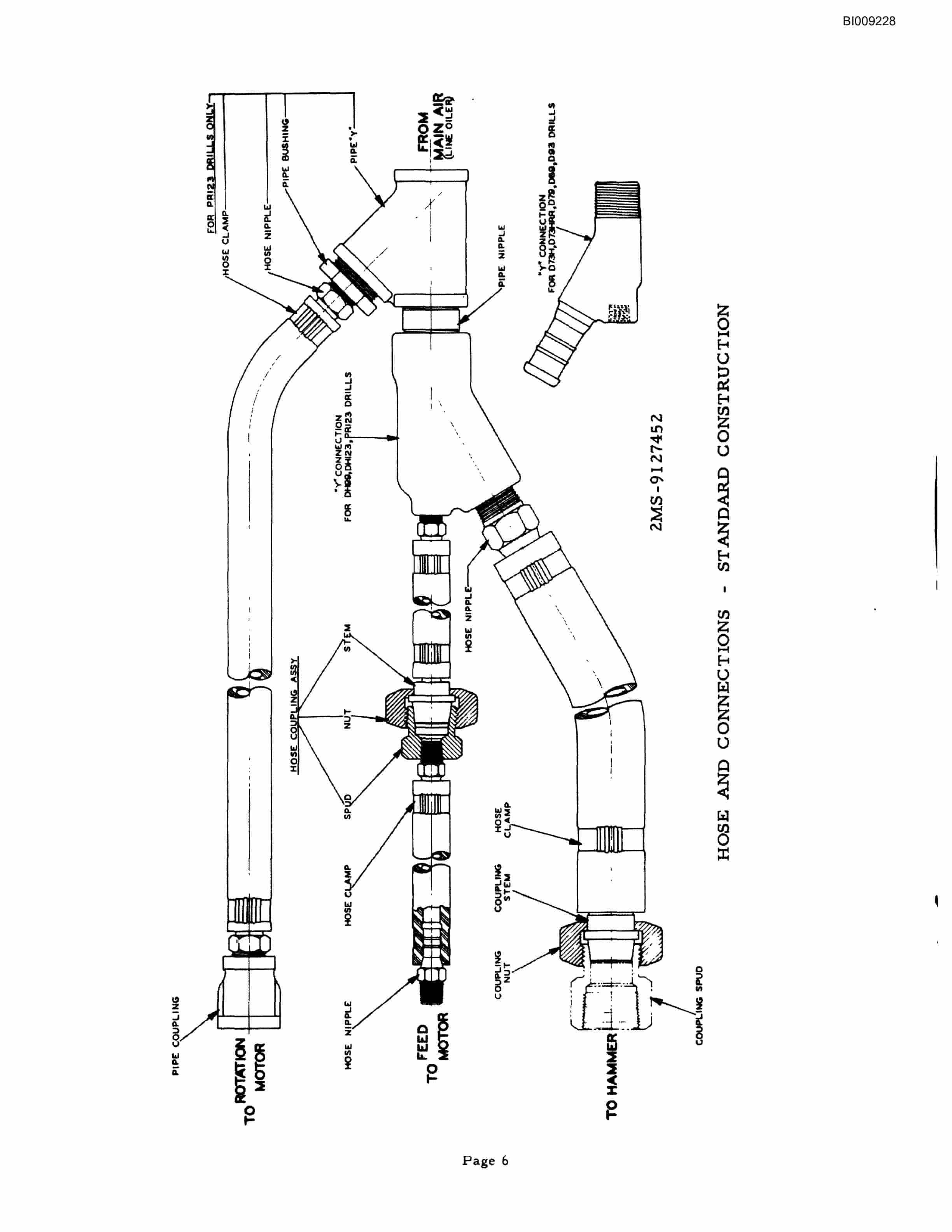 Bucyrus JB-310 Parts Catalog BI009228-5