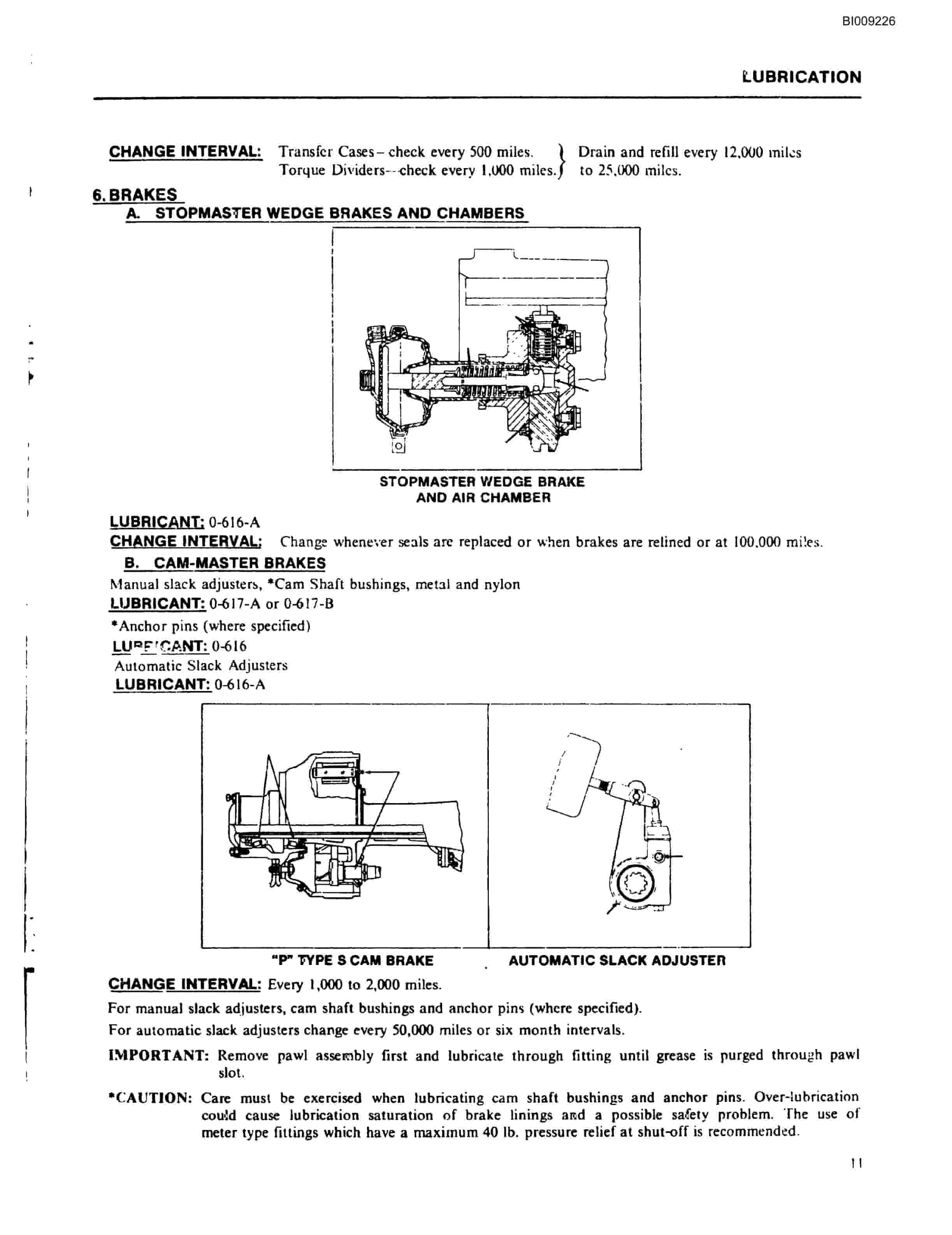 Bucyrus JB-313 Parts Catalog BI009226-3