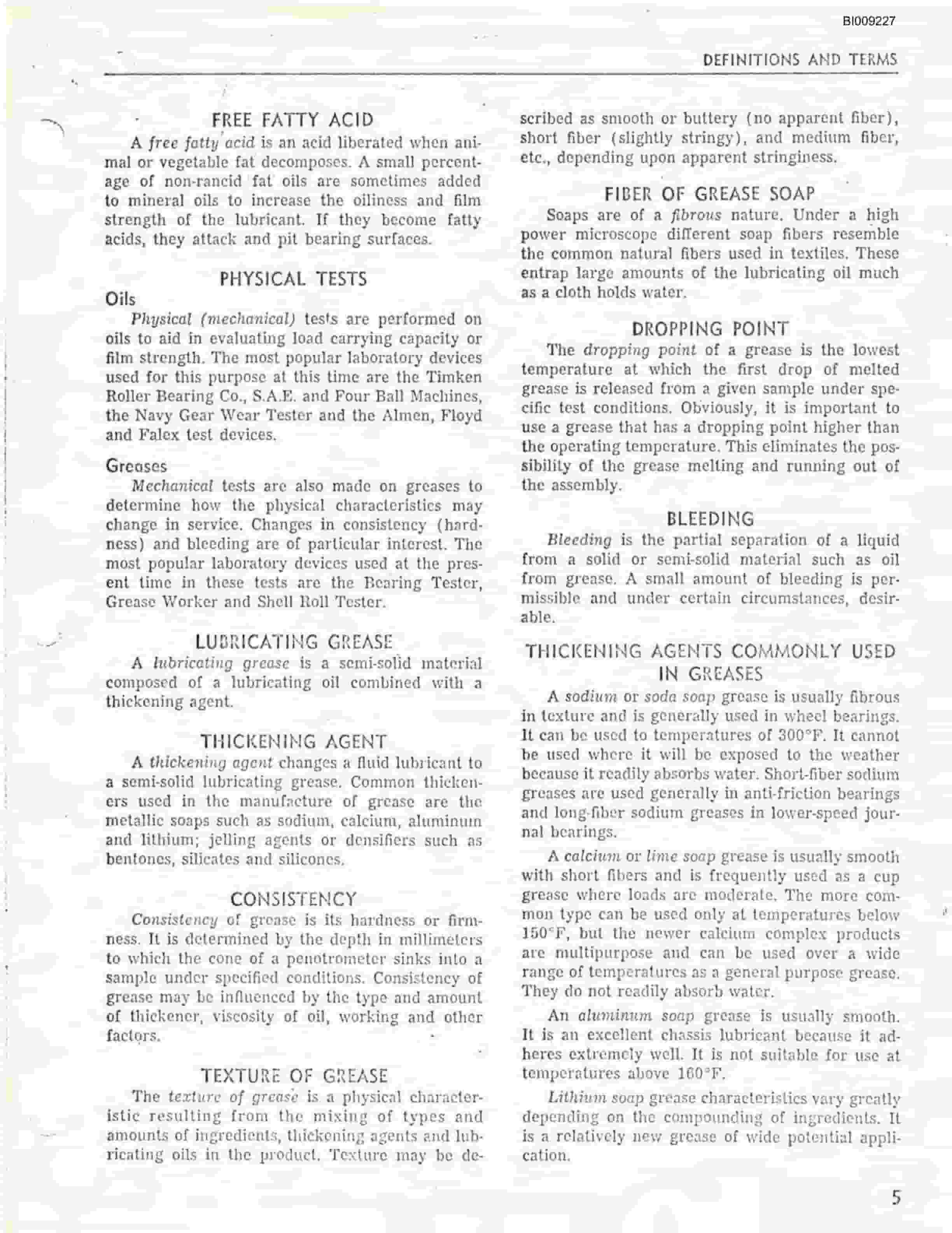 Bucyrus JB-314 Parts Catalog BI009227-4