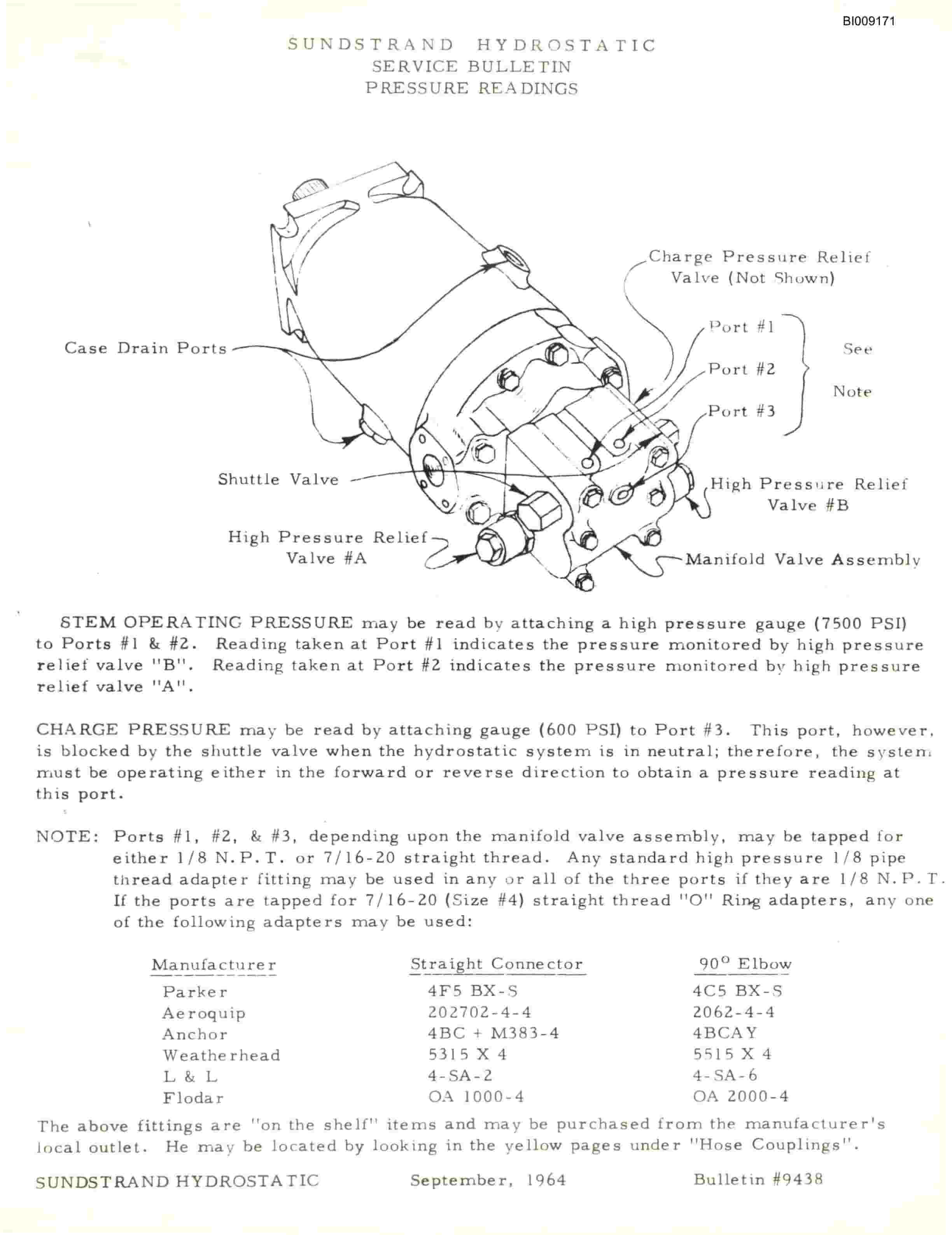 Bucyrus JB-315 Parts Catalog BI009171-4