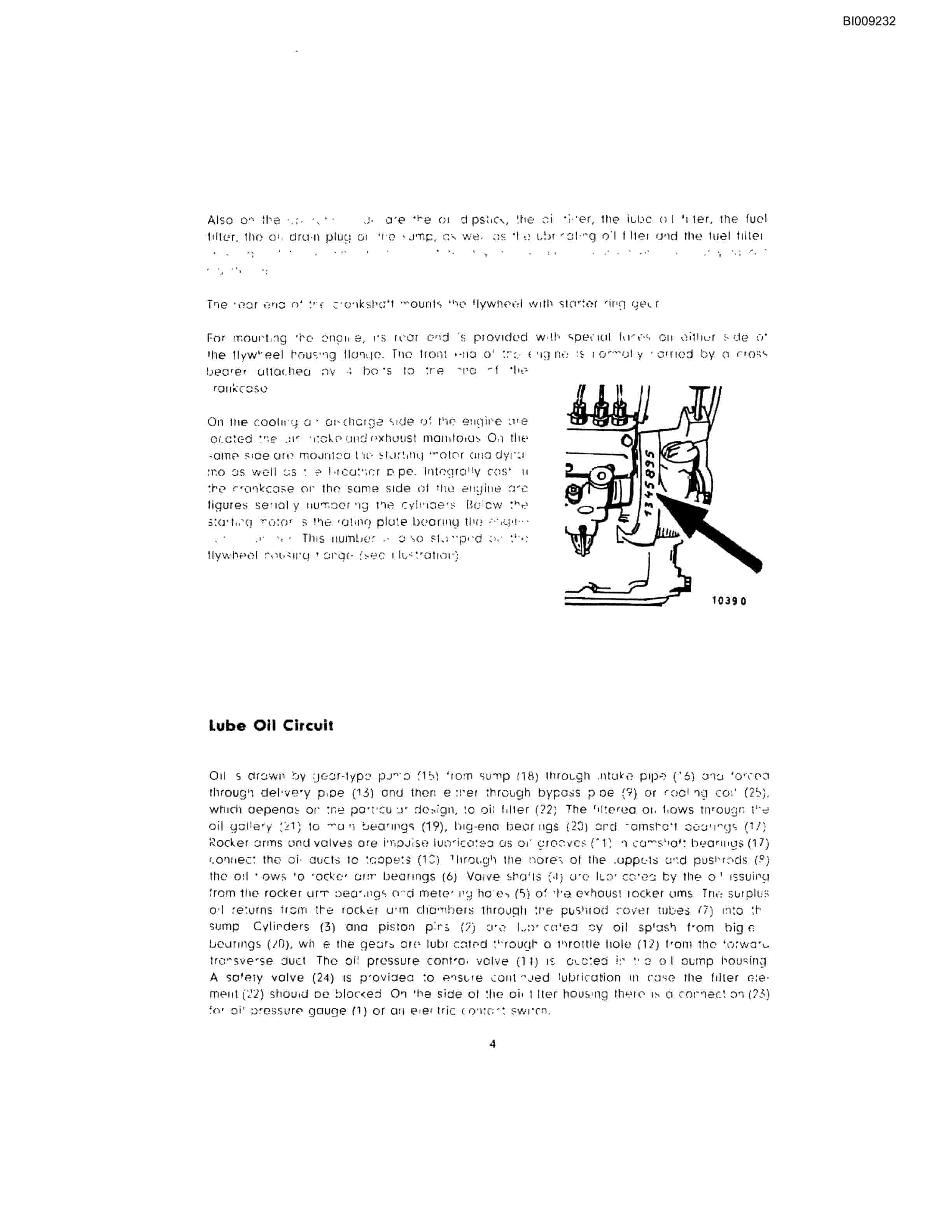 Bucyrus JB-316 Parts Catalog BI009232-5